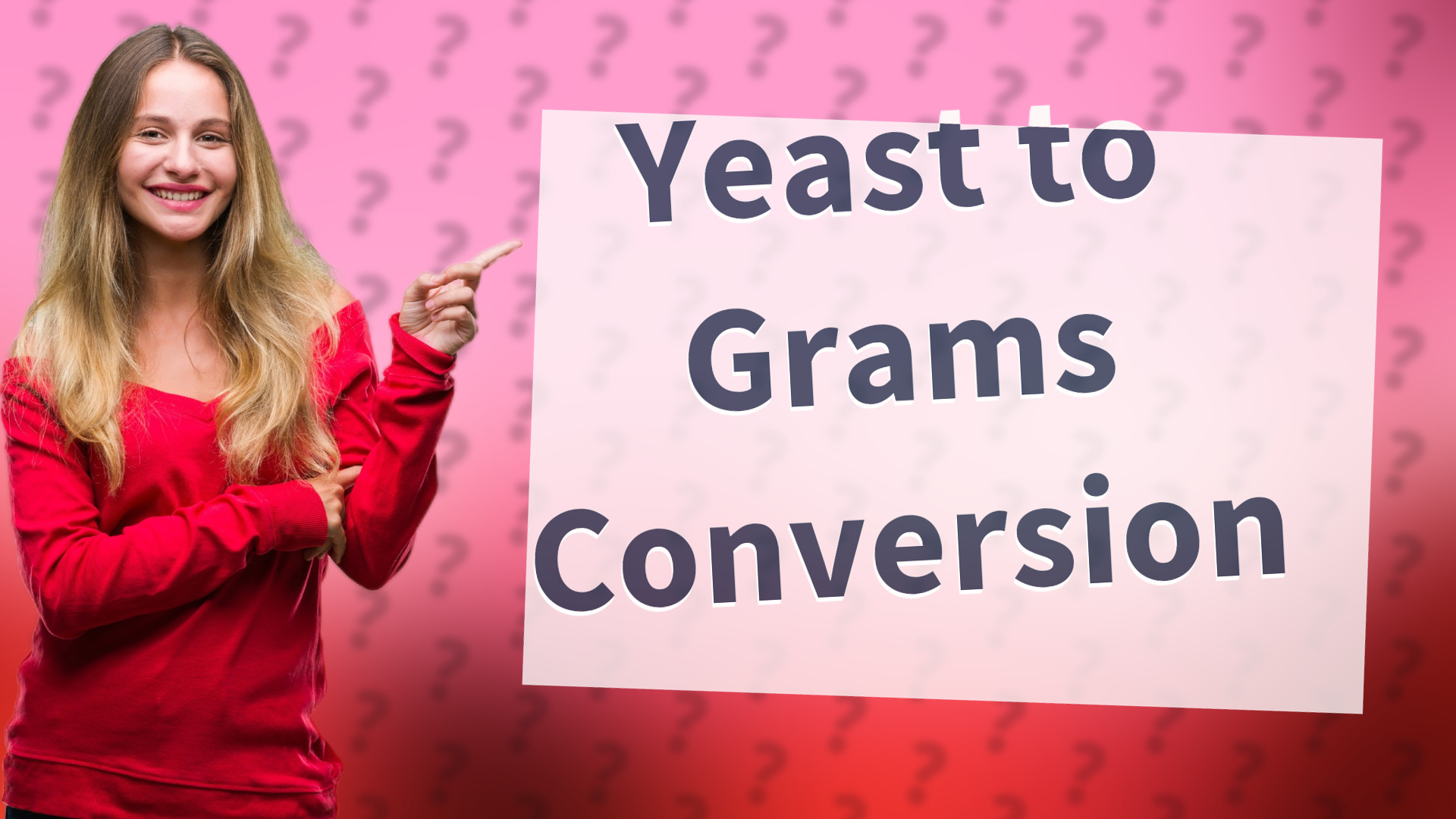 Yeast to Grams Conversion