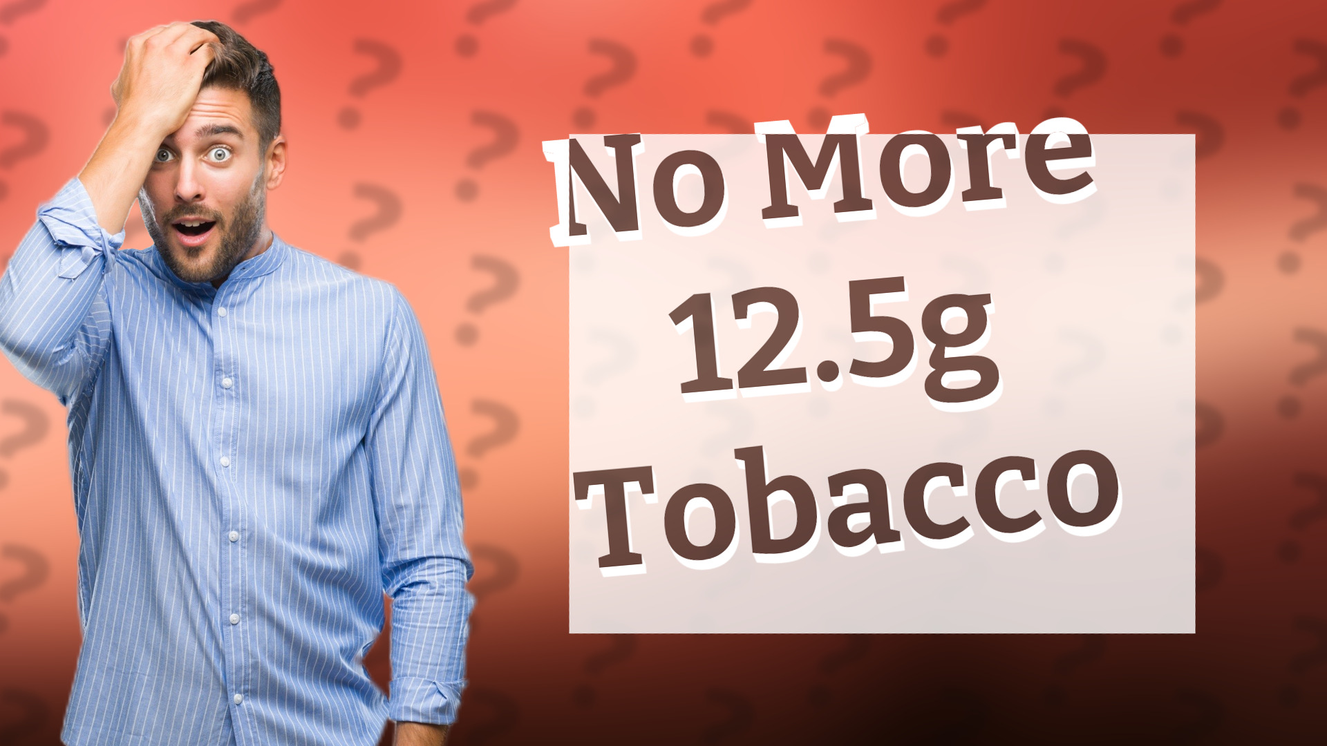 No More 12.5g Tobacco