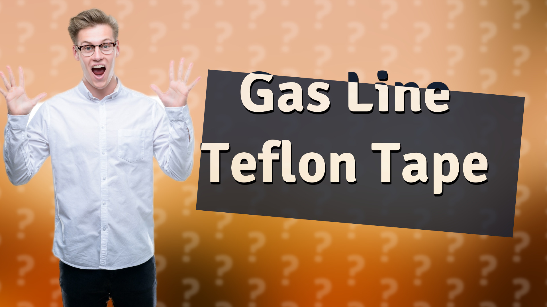 Gas Line Teflon Tape