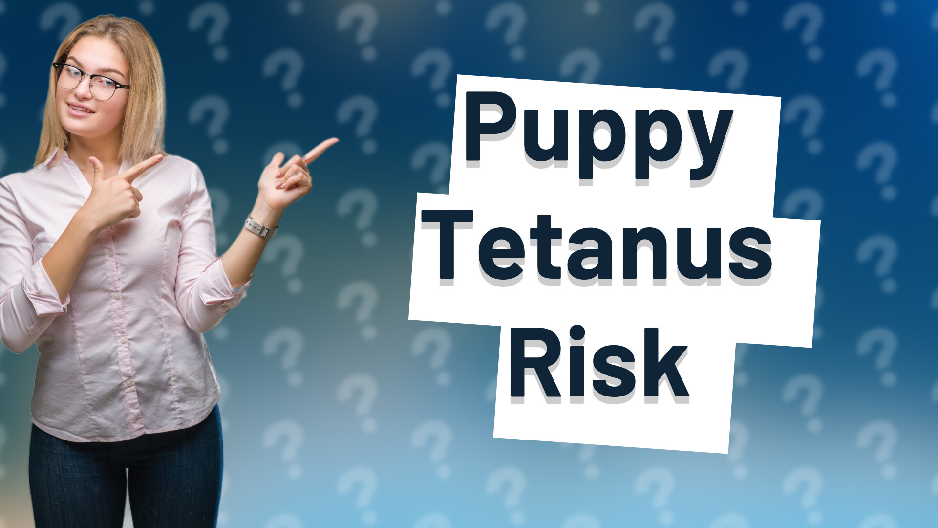 Puppy Tetanus Risk