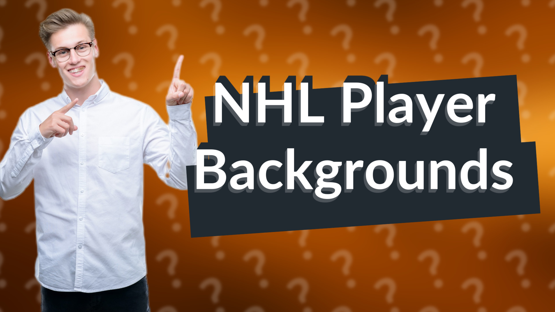 NHL Player Backgrounds