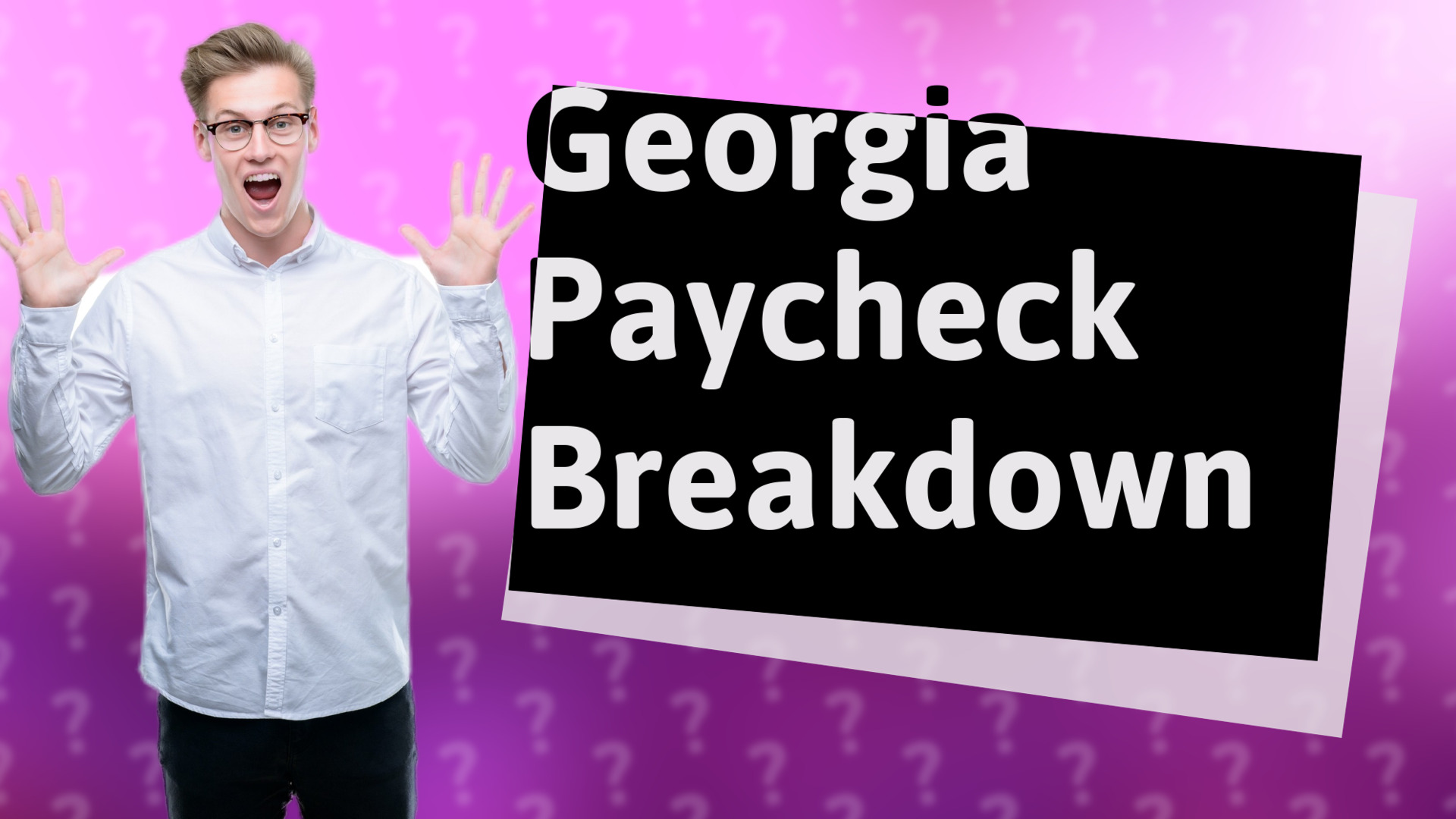 Georgia Paycheck Breakdown