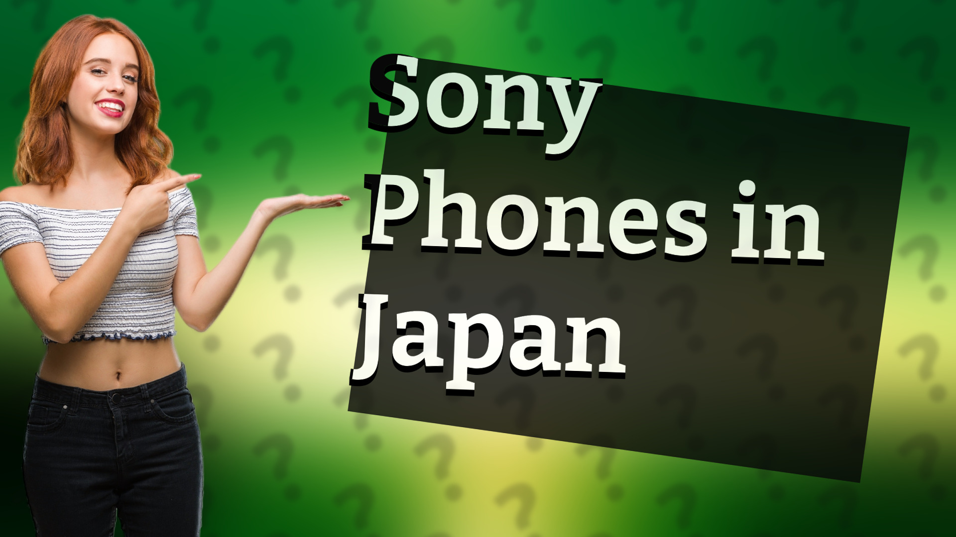 Sony Phones in Japan