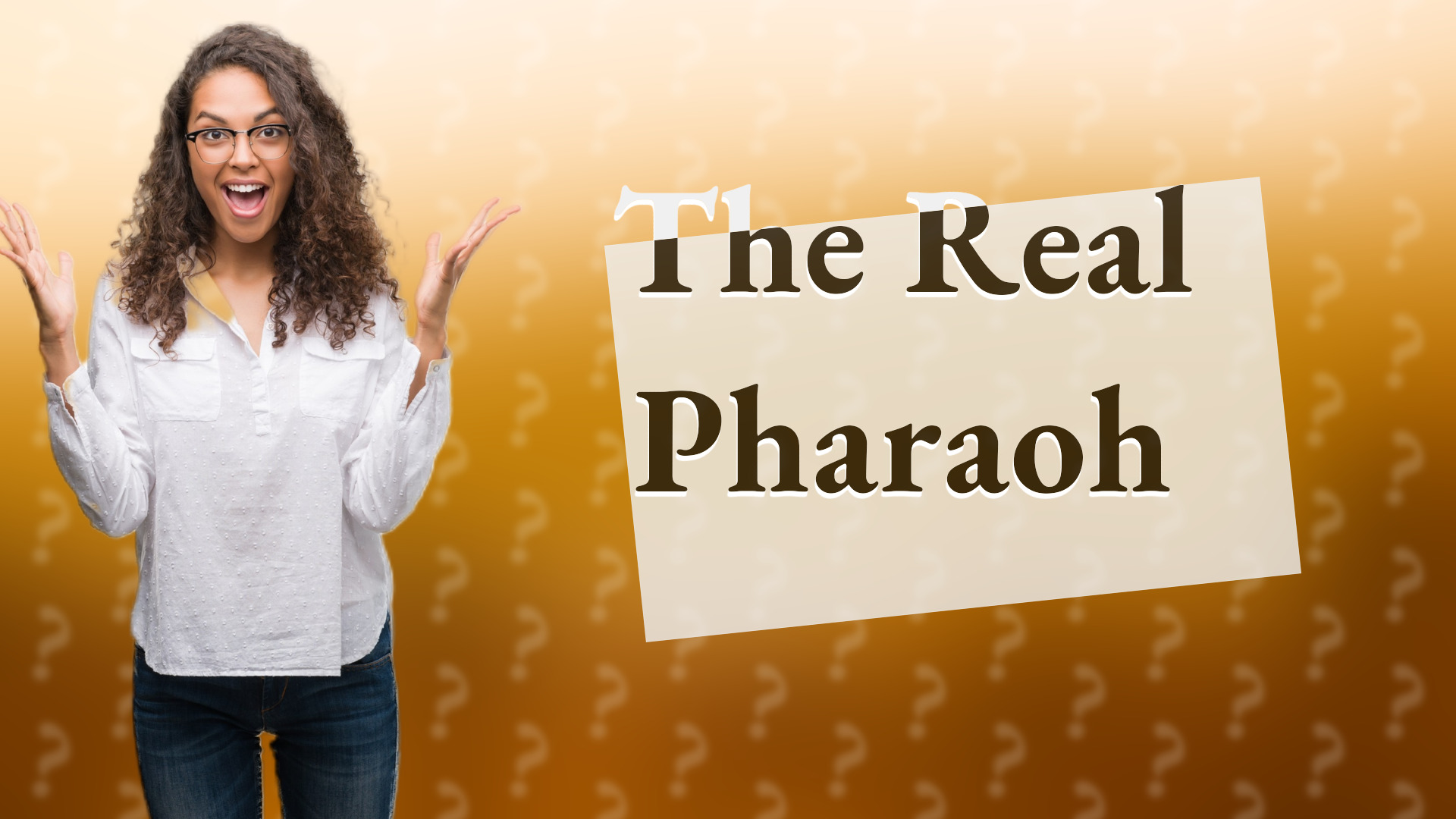 The Real Pharaoh