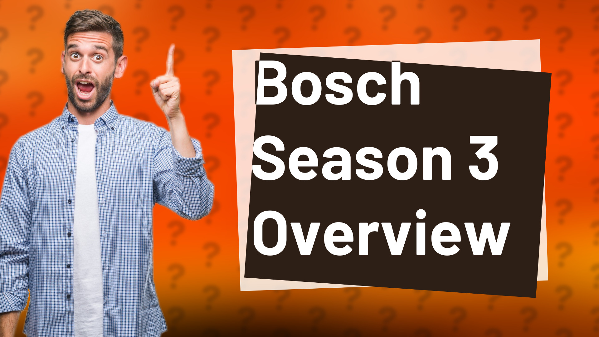 Bosch Season 3 Overview
