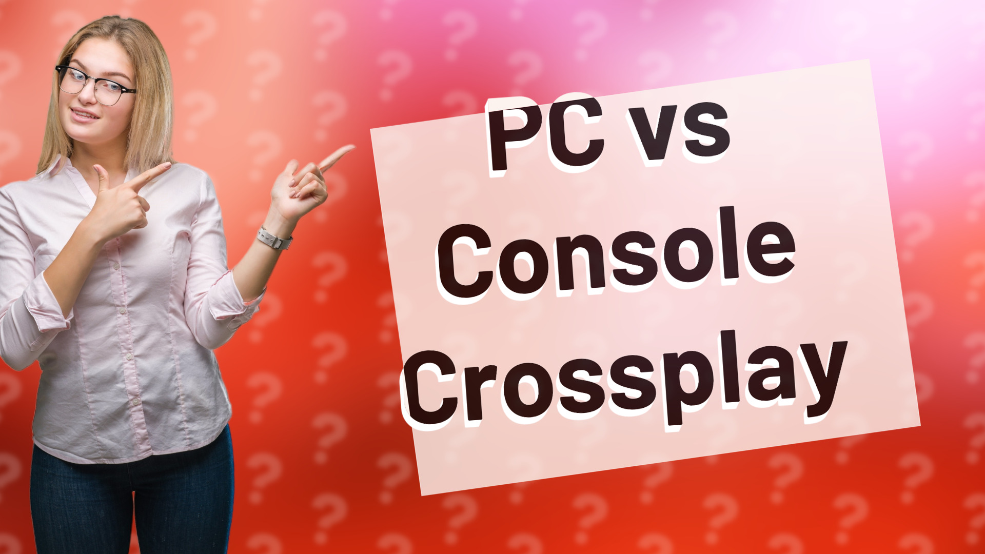 PC vs Console Crossplay