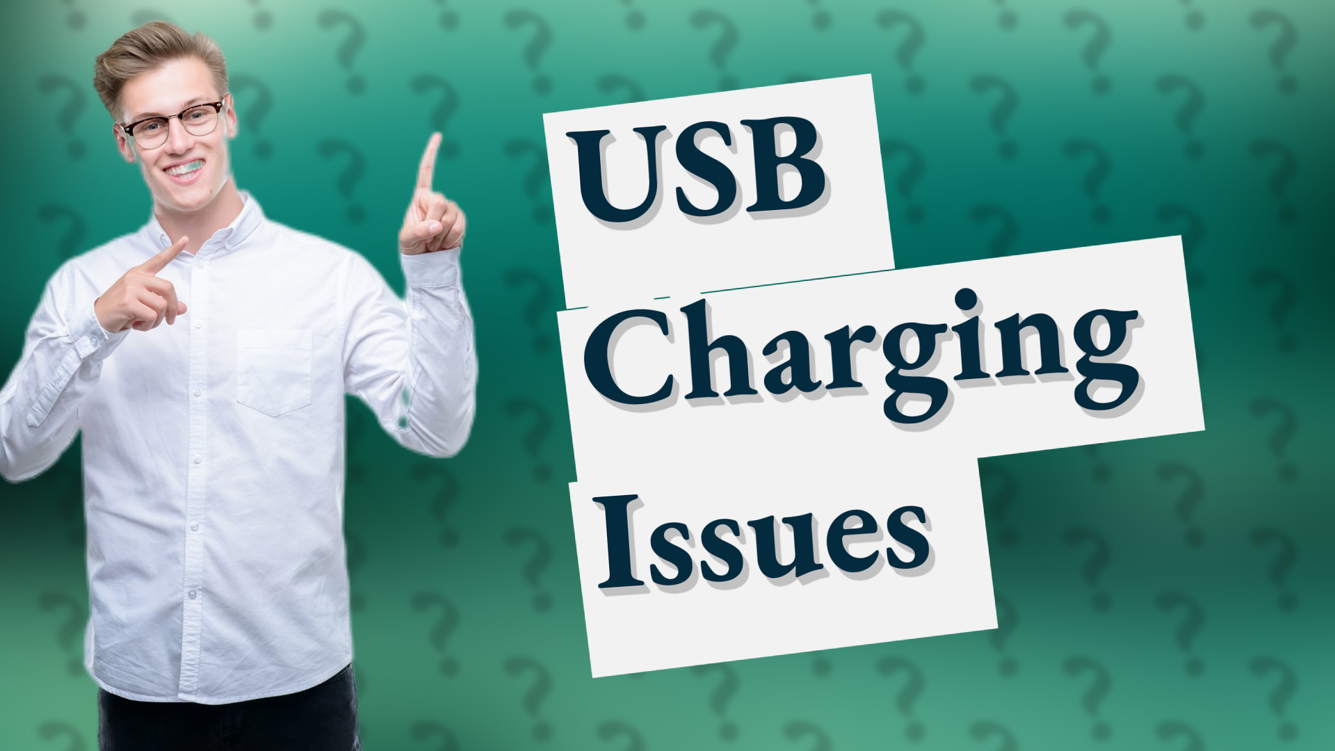 USB Charging Issues
