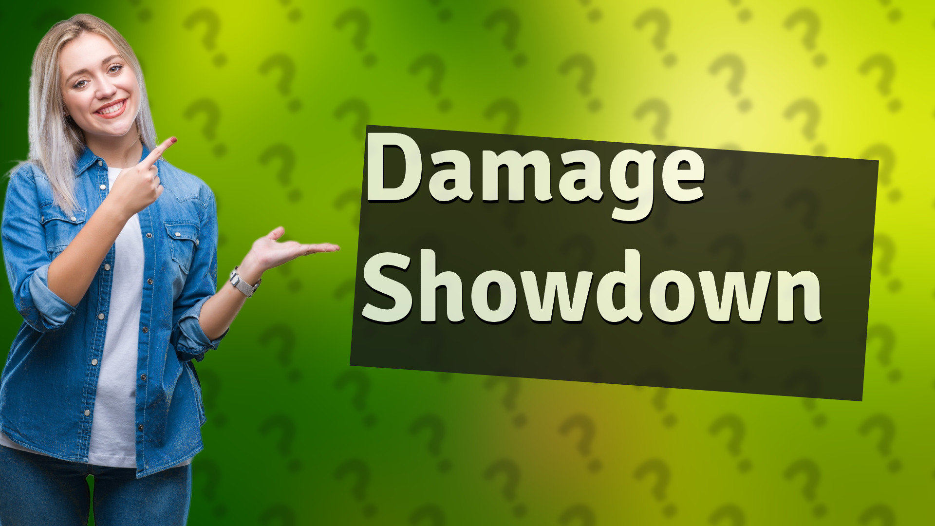 Damage Showdown
