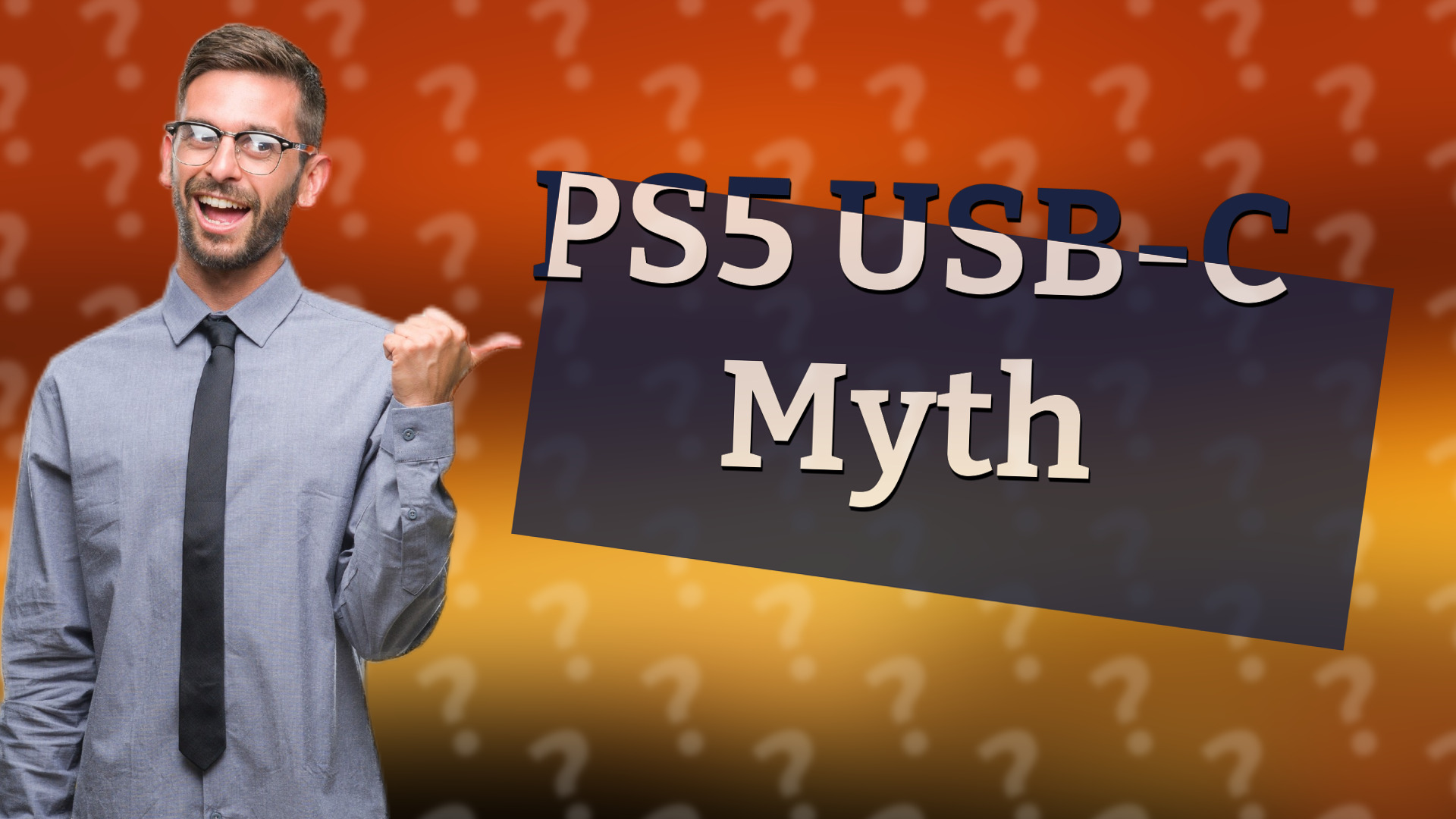 PS5 USB-C Myth