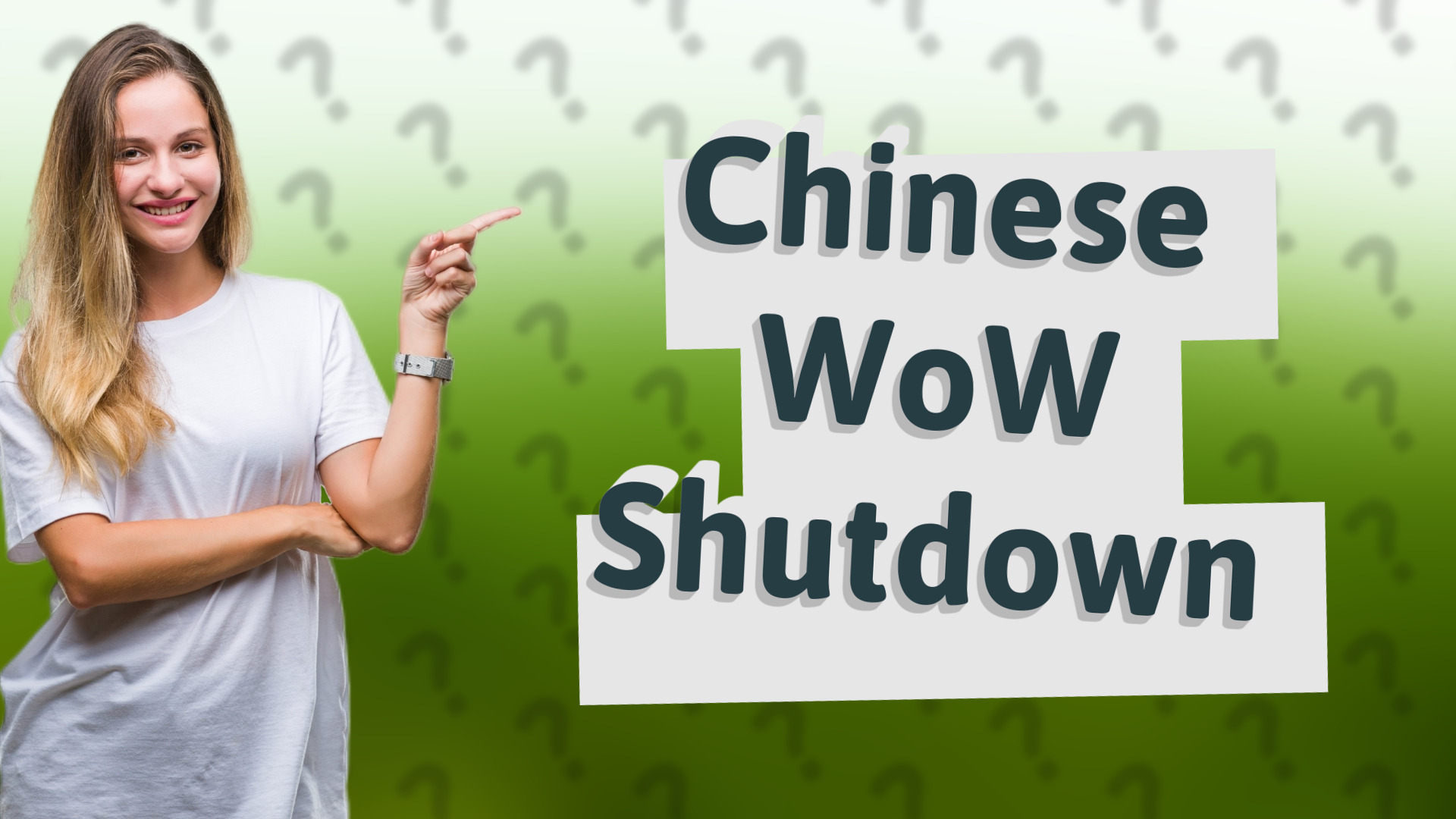Chinese WoW Shutdown