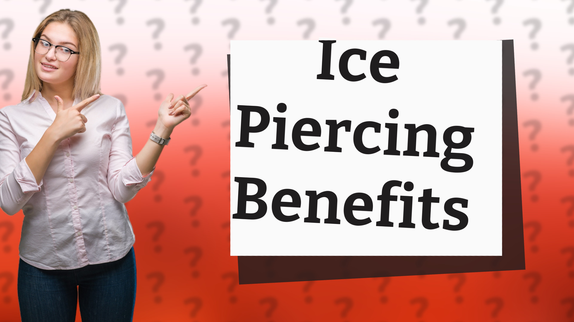 Ice Piercing Benefits