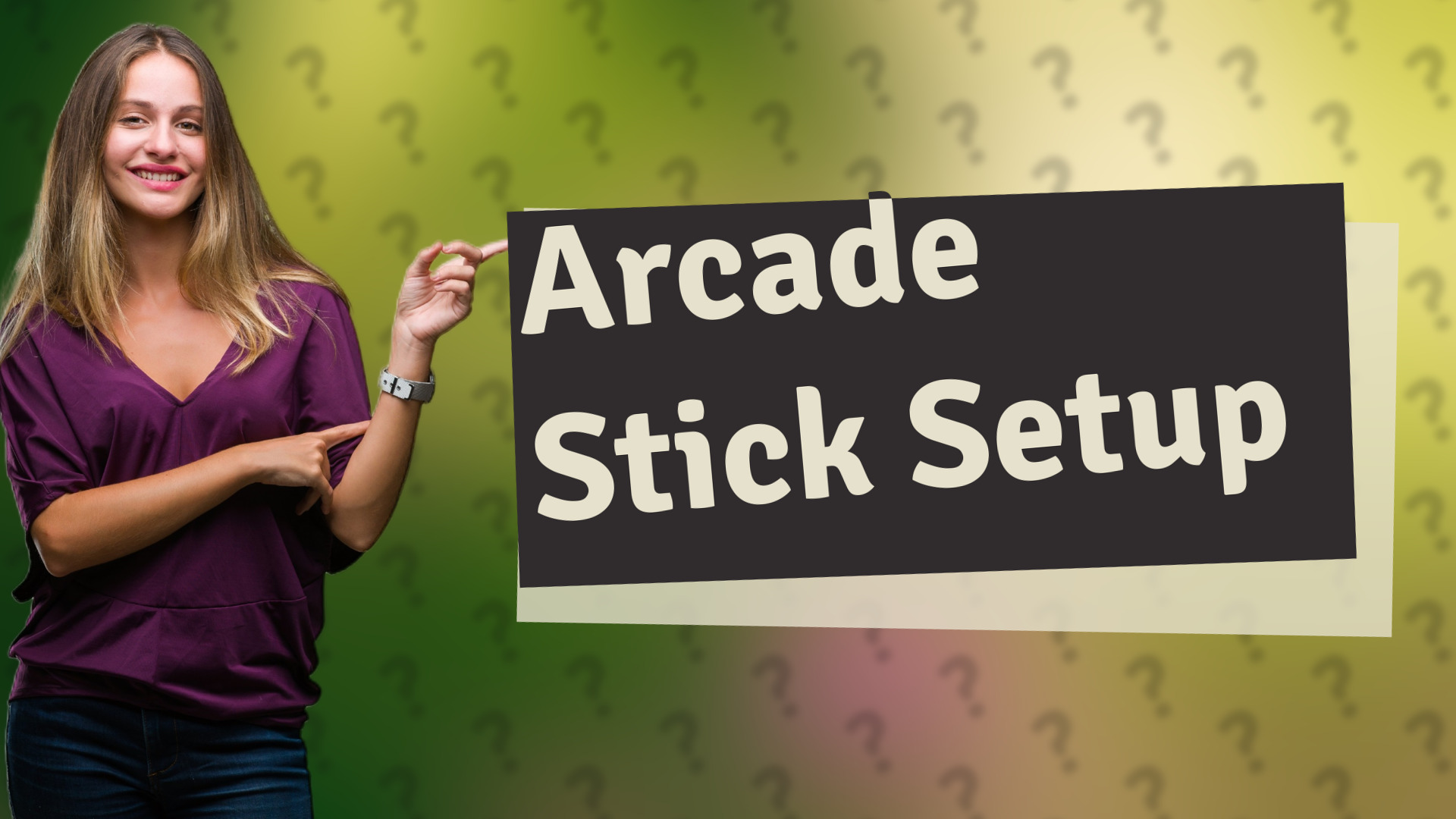 Arcade Stick Setup