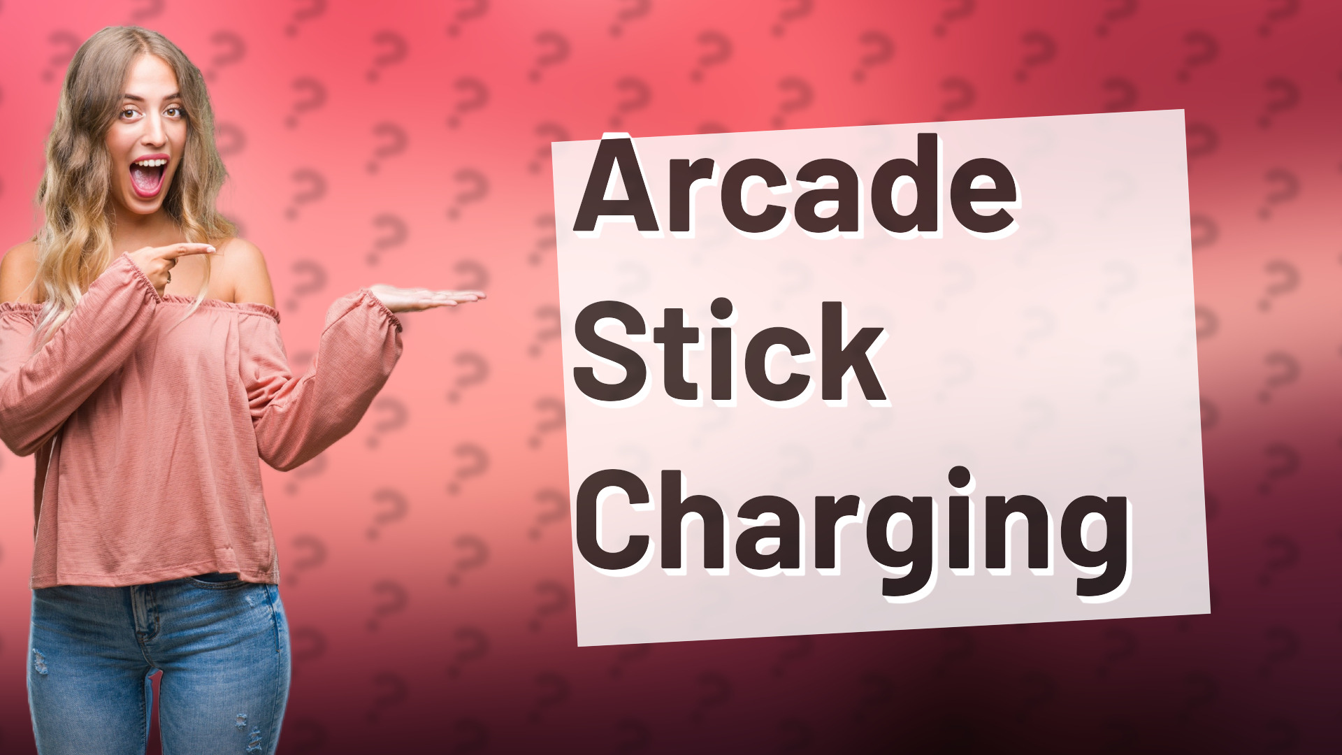 Arcade Stick Charging