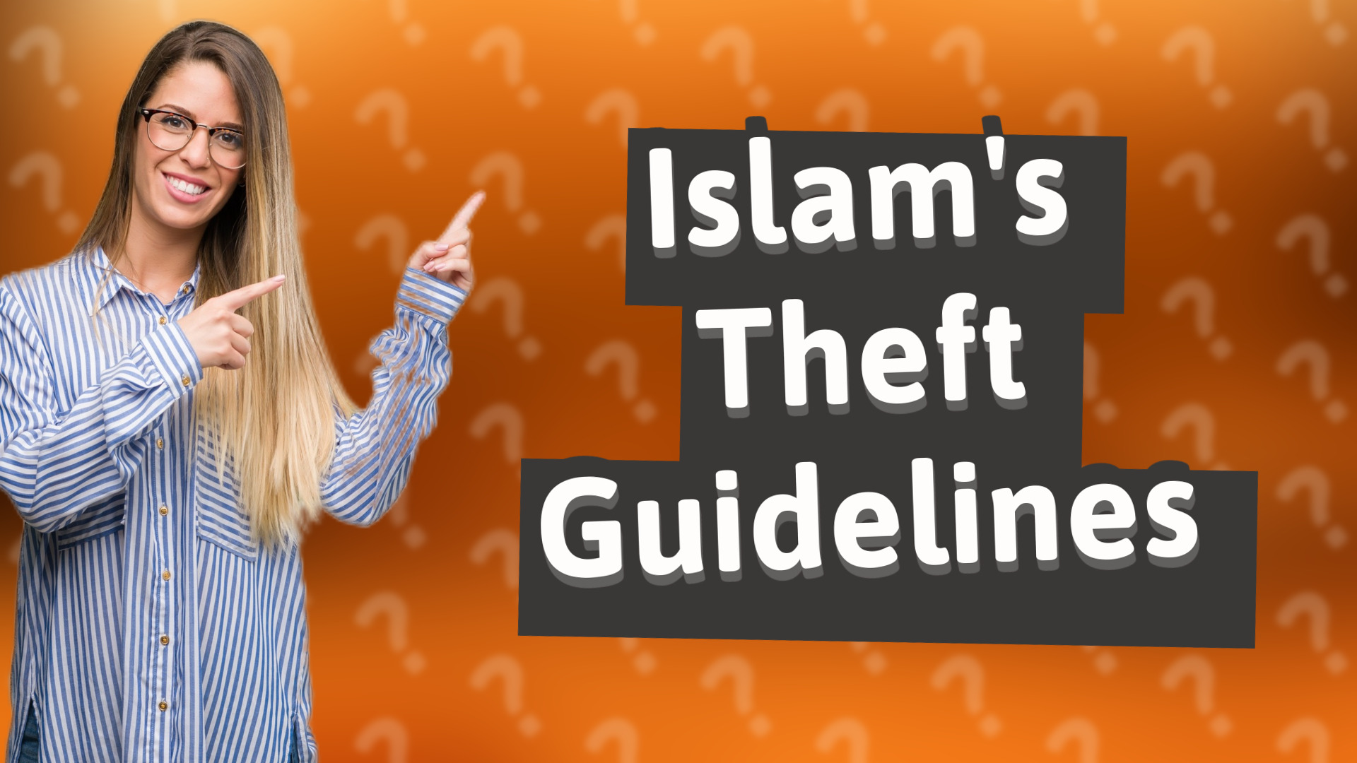 Islam's Theft Guidelines