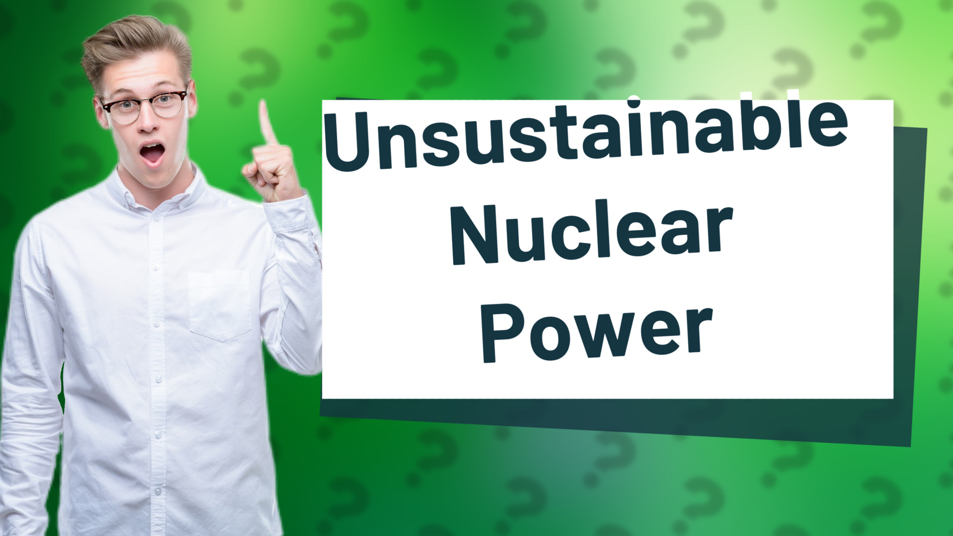 Unsustainable Nuclear Power