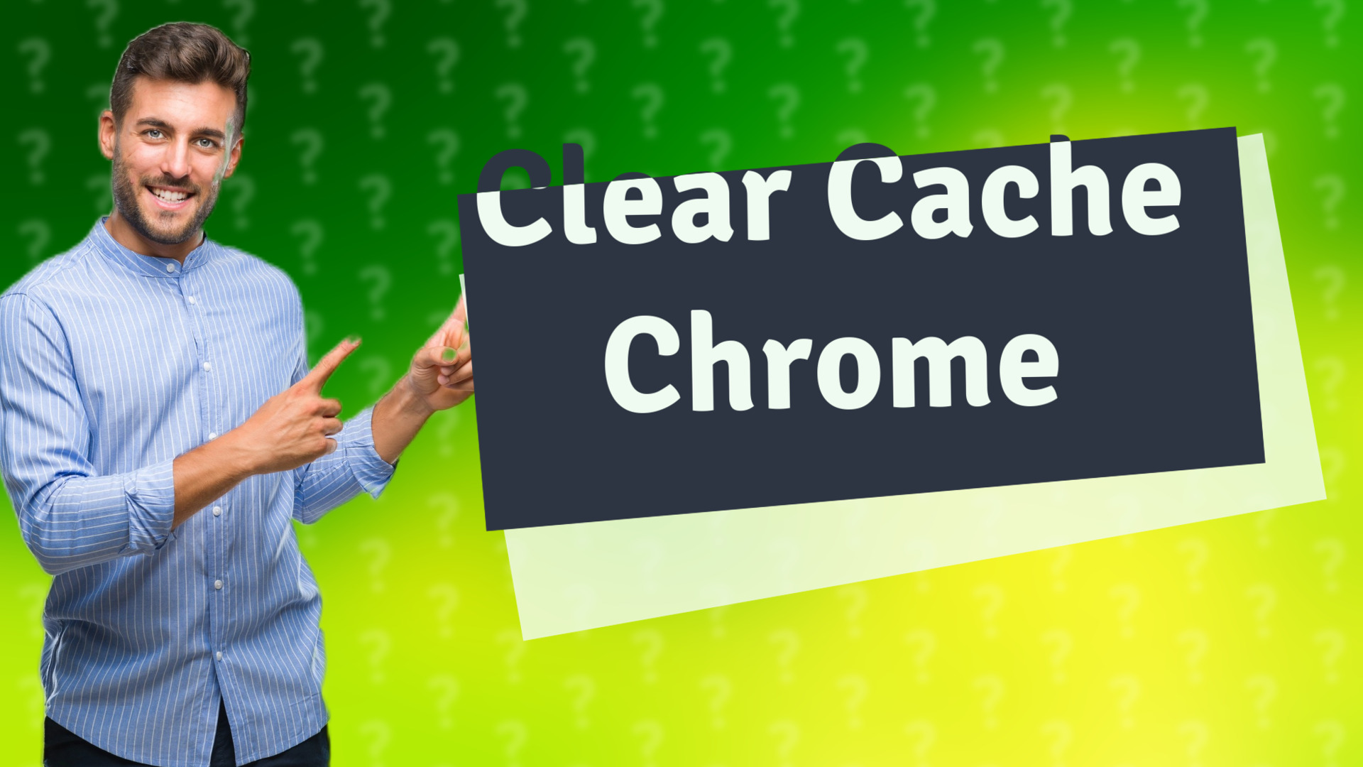 Clear Cache Chrome