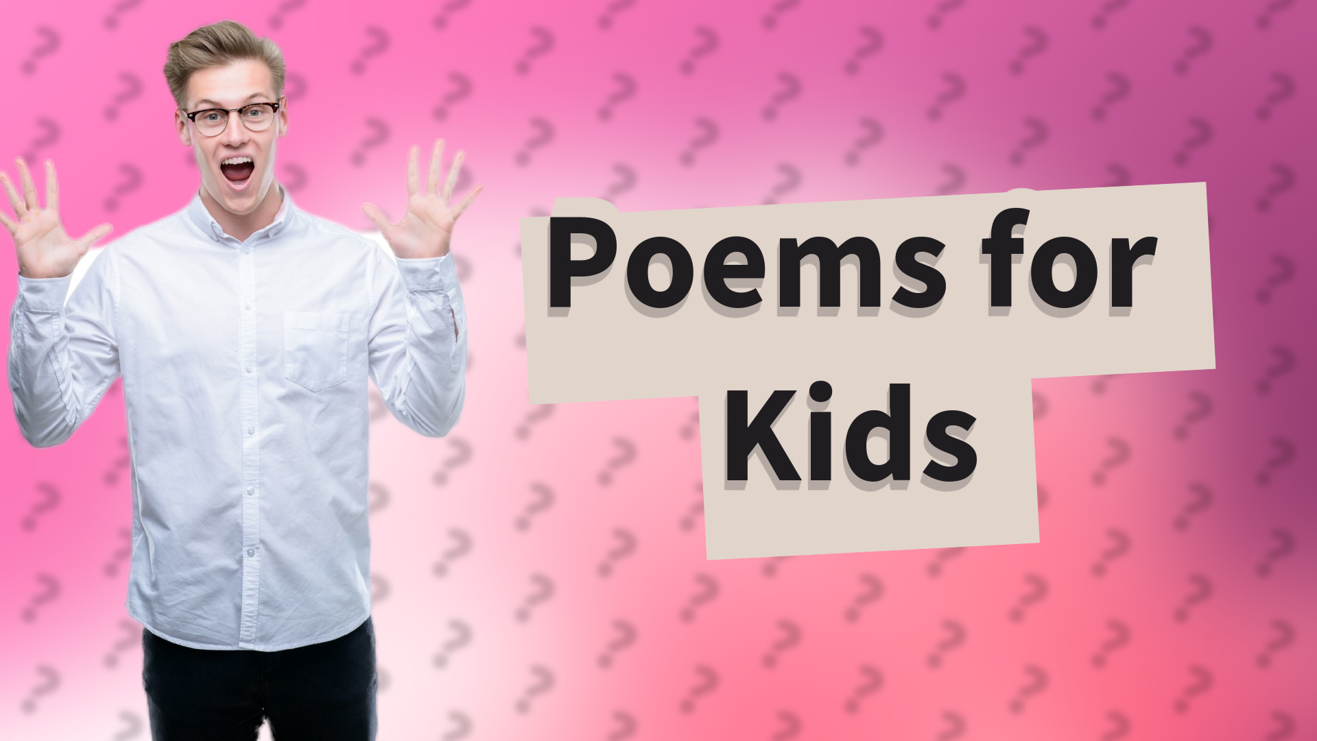 Poems for Kids