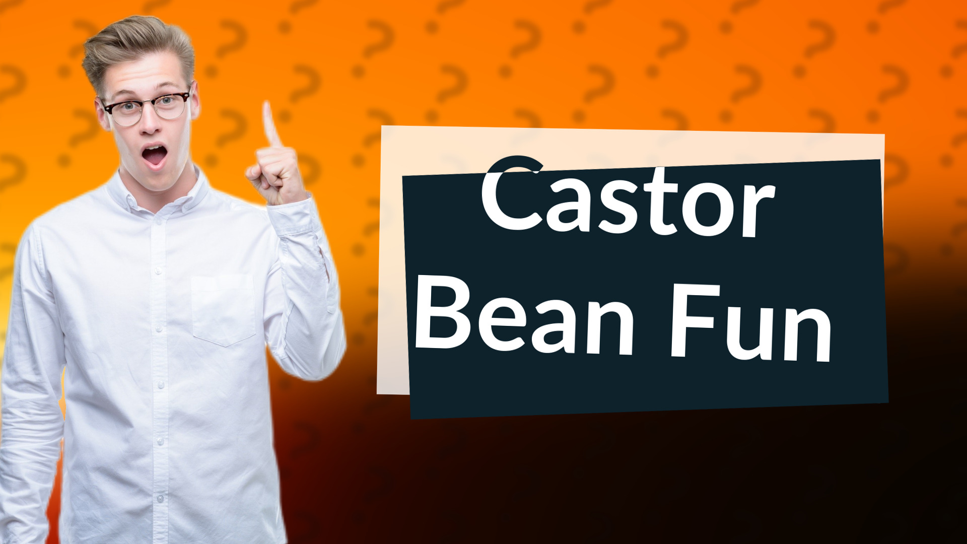 Castor Bean Fun