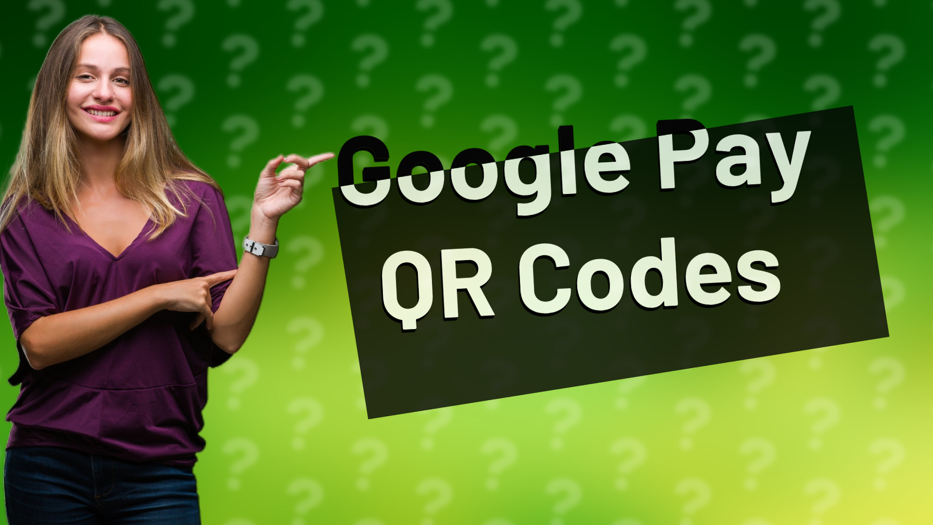 Google Pay QR Codes