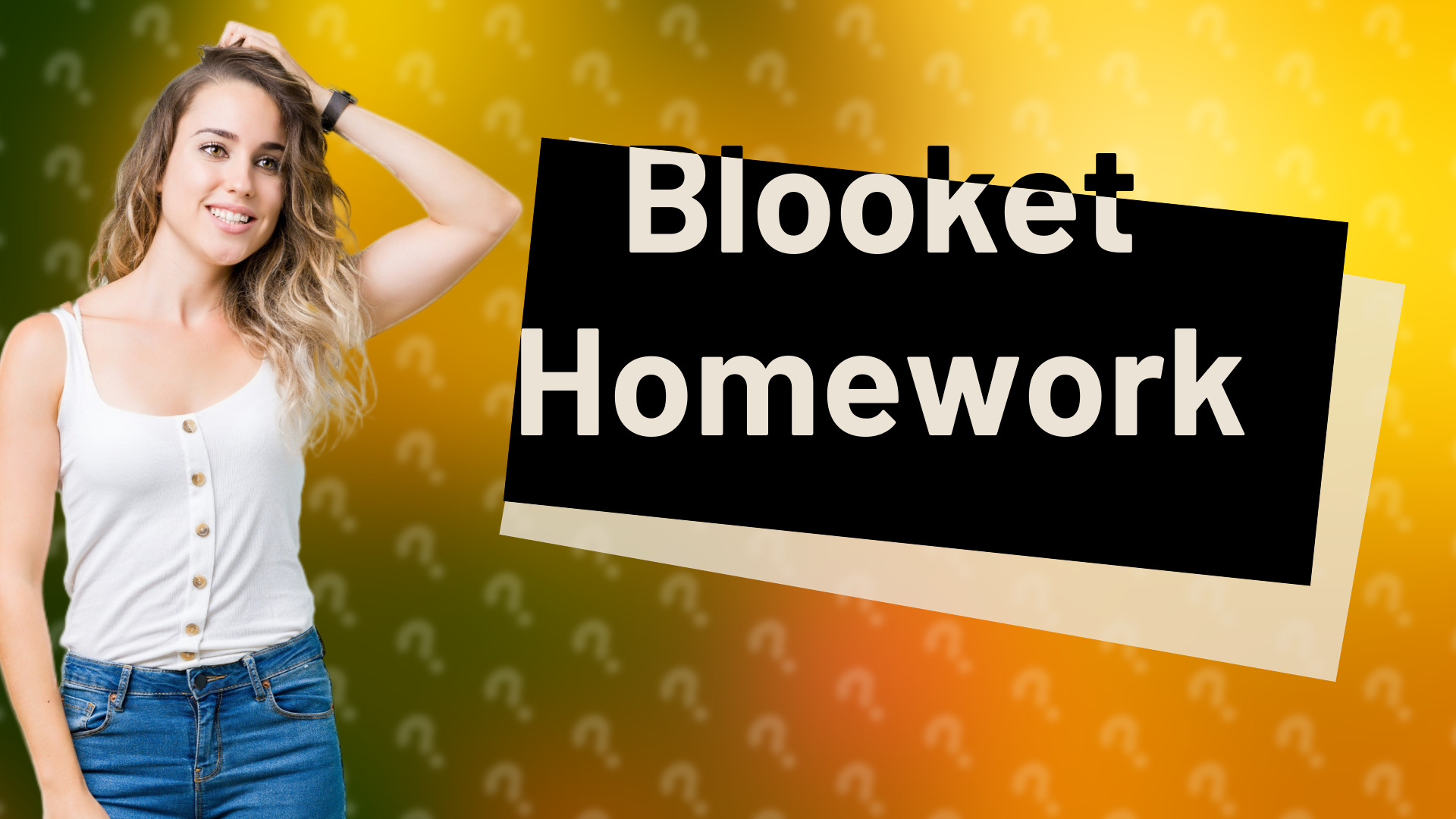 Blooket Homework