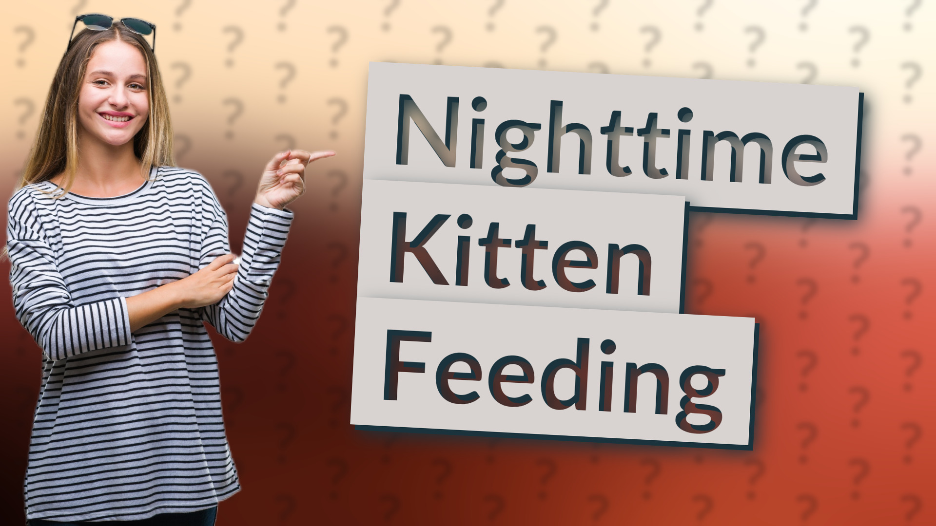 Nighttime Kitten Feeding
