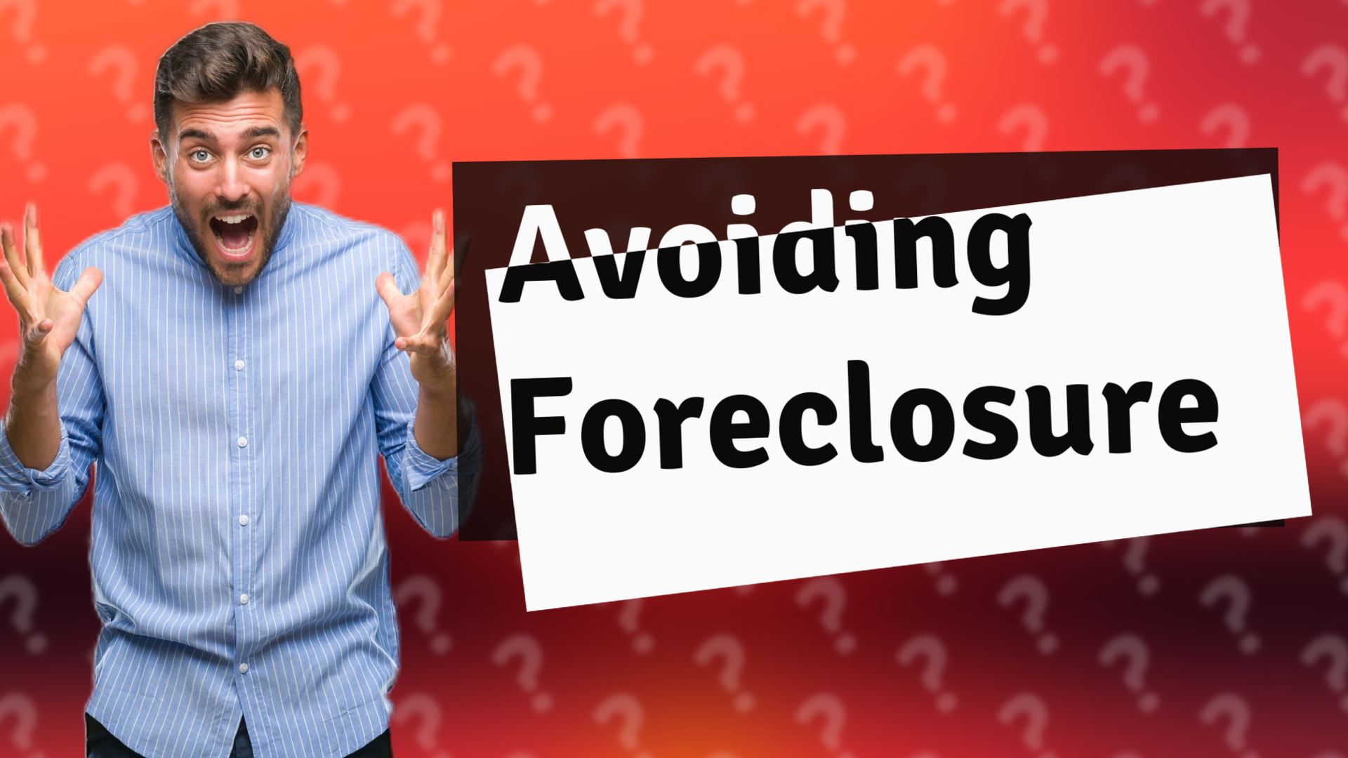 Avoiding Foreclosure