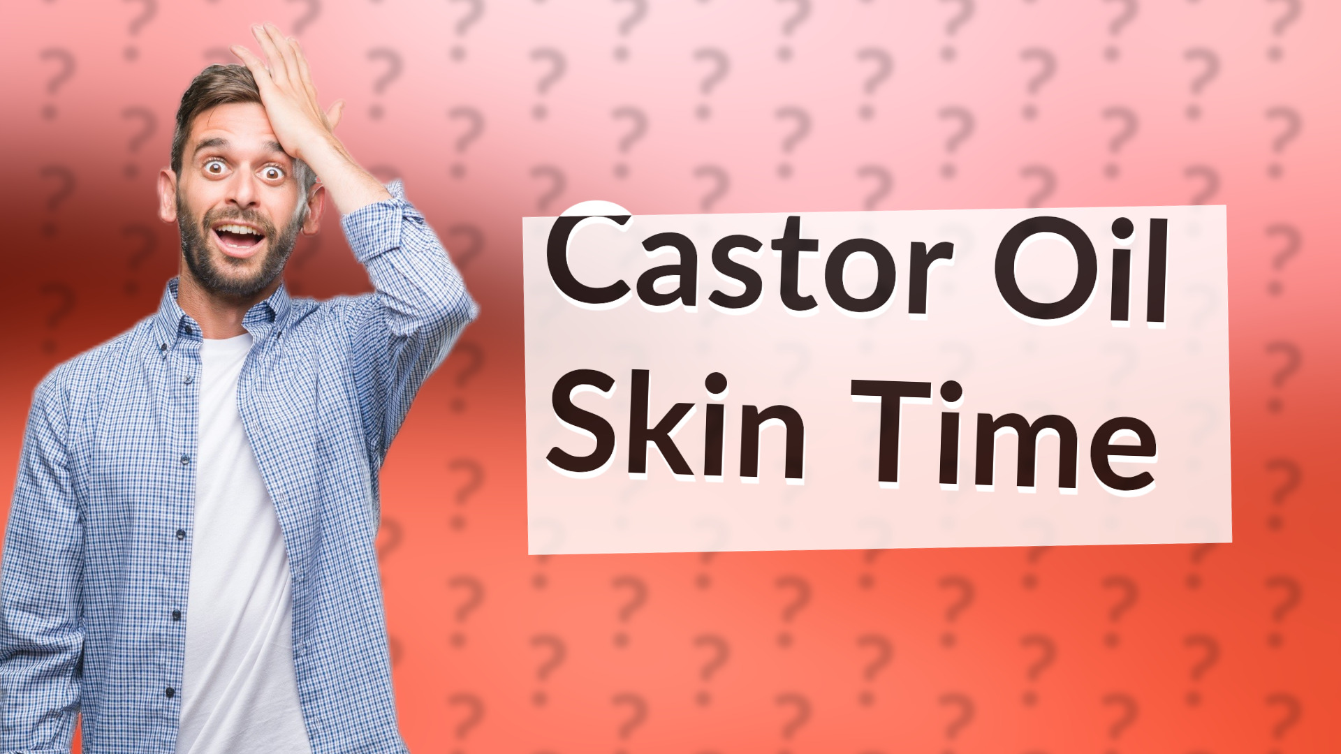 Castor Oil Skin Time