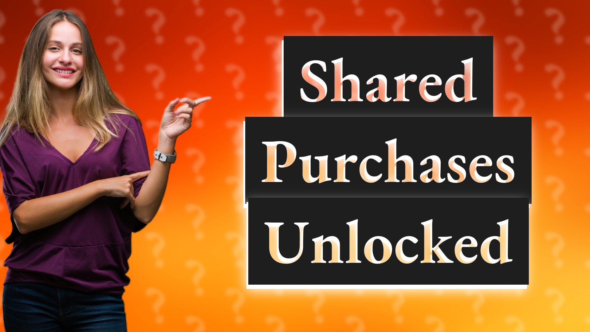Shared Purchases Unlocked