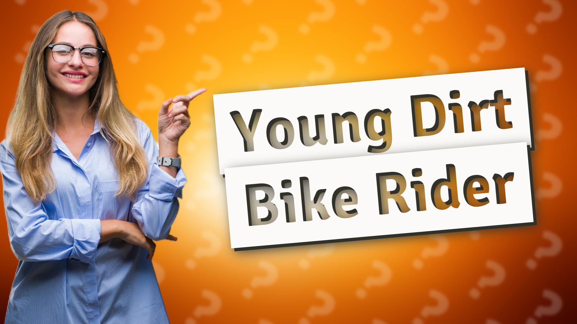 Young Dirt Bike Rider