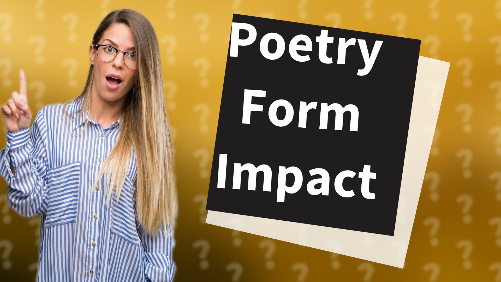 Poetry Form Impact