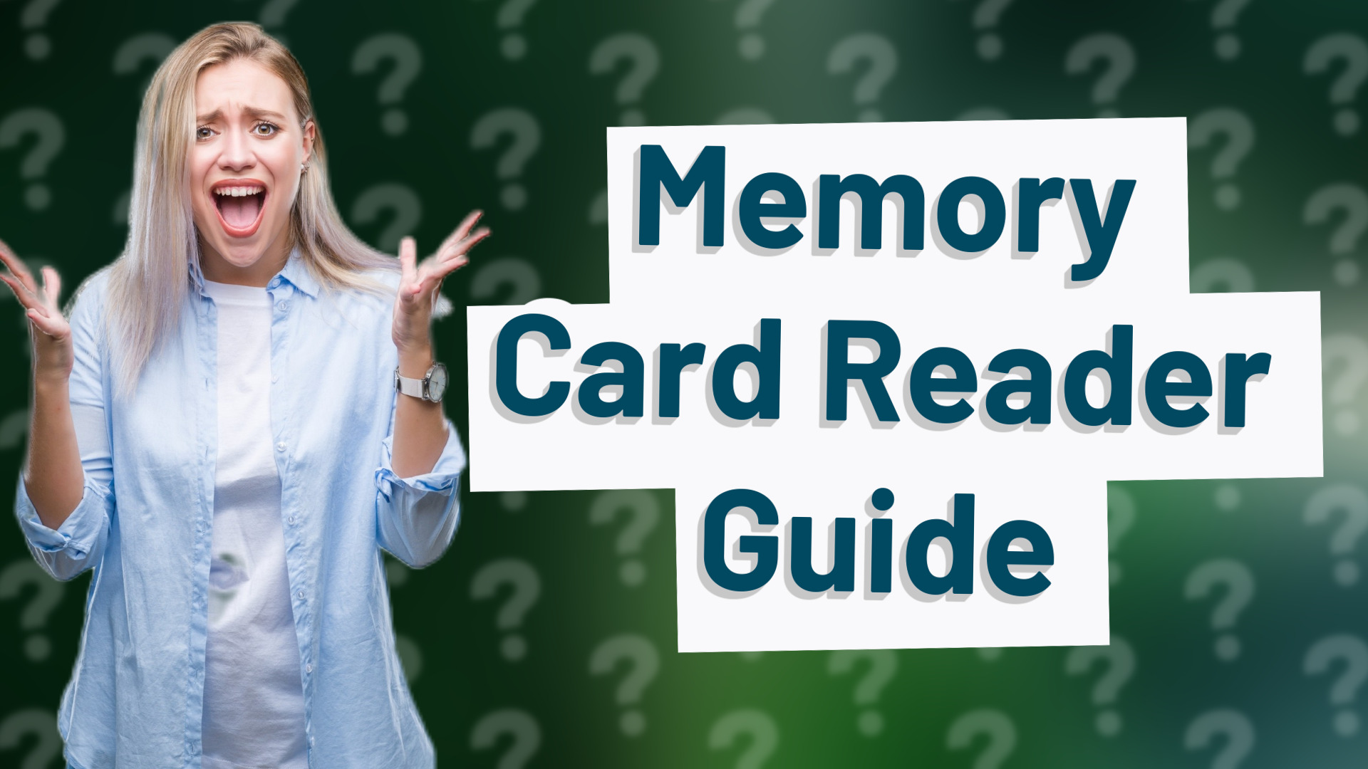 Memory Card Reader Guide