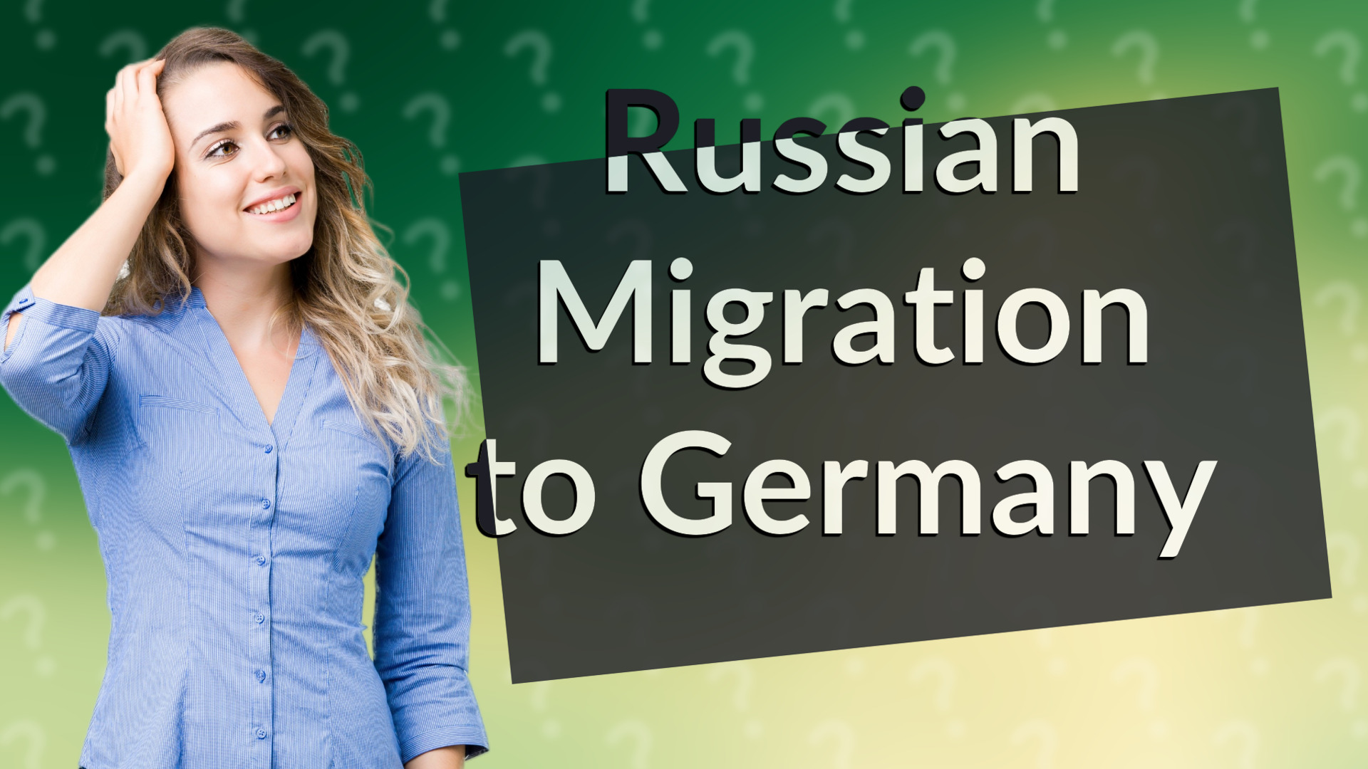 Russian Migration to Germany