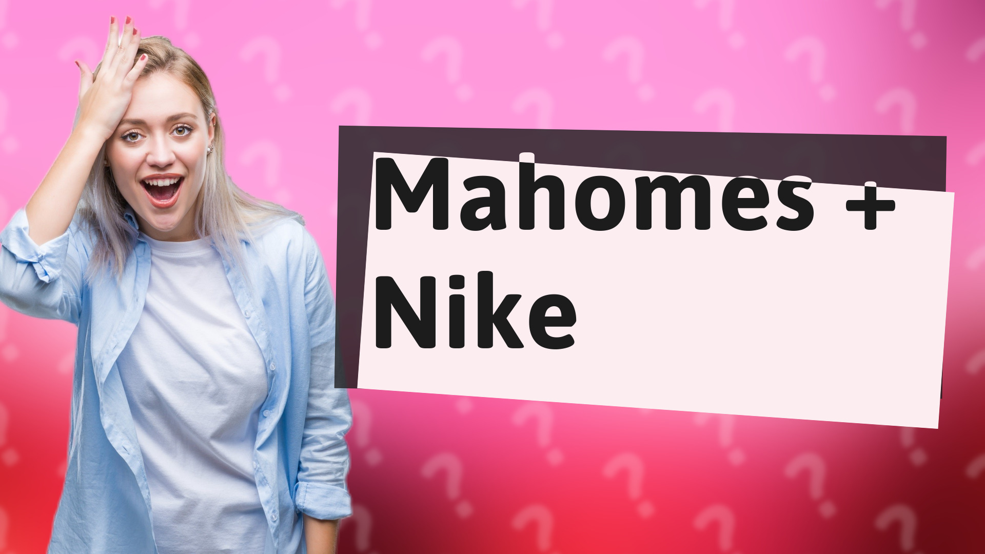 Mahomes + Nike