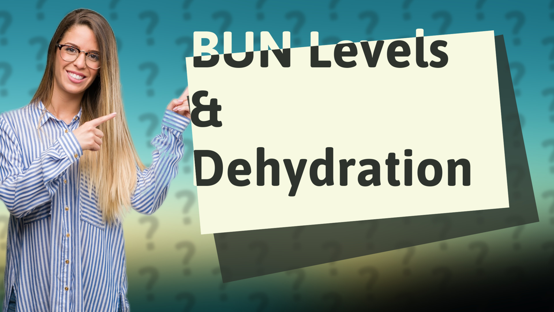 BUN Levels & Dehydration