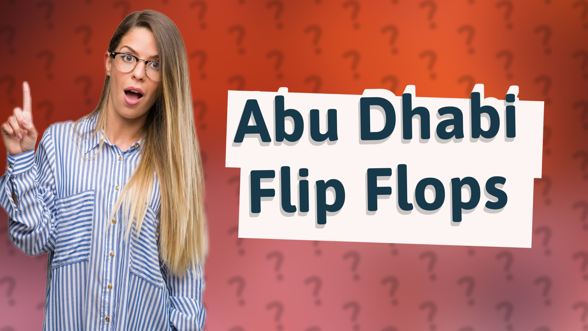 Abu Dhabi Flip Flops