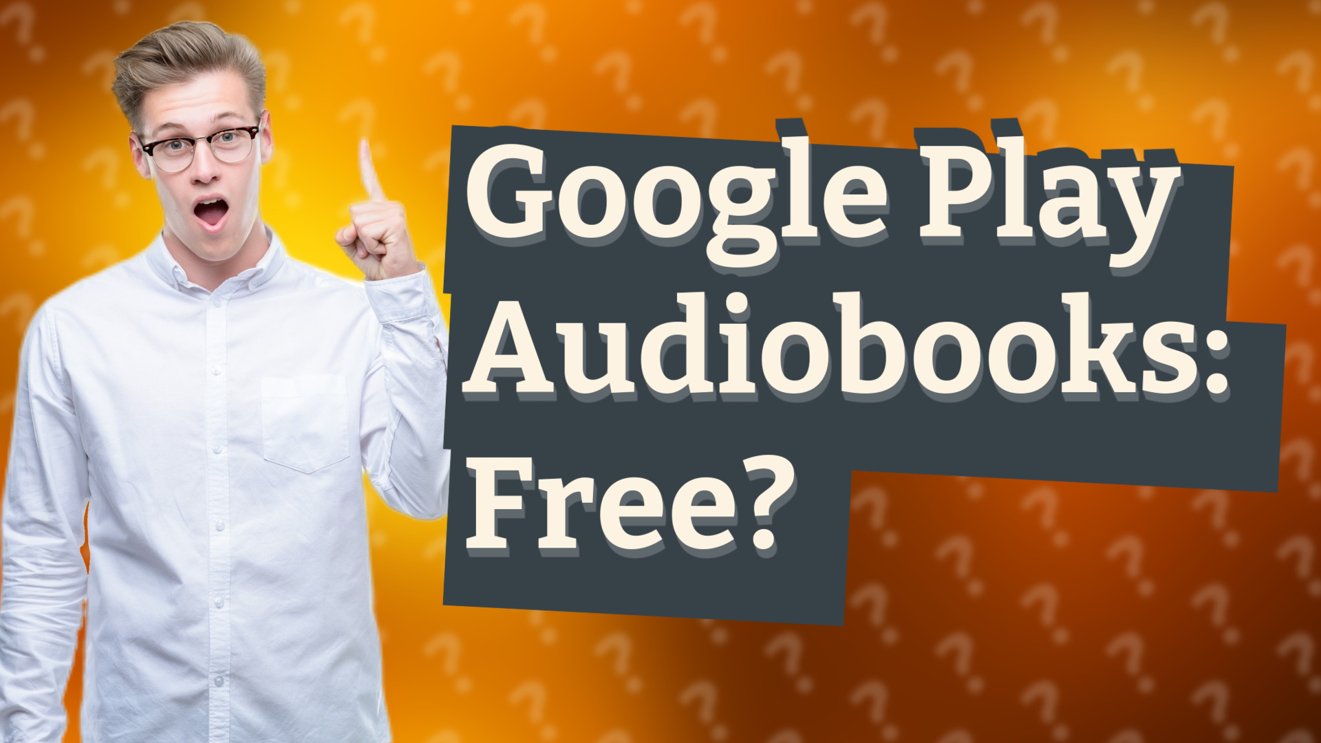 Google Play Audiobooks: Free?