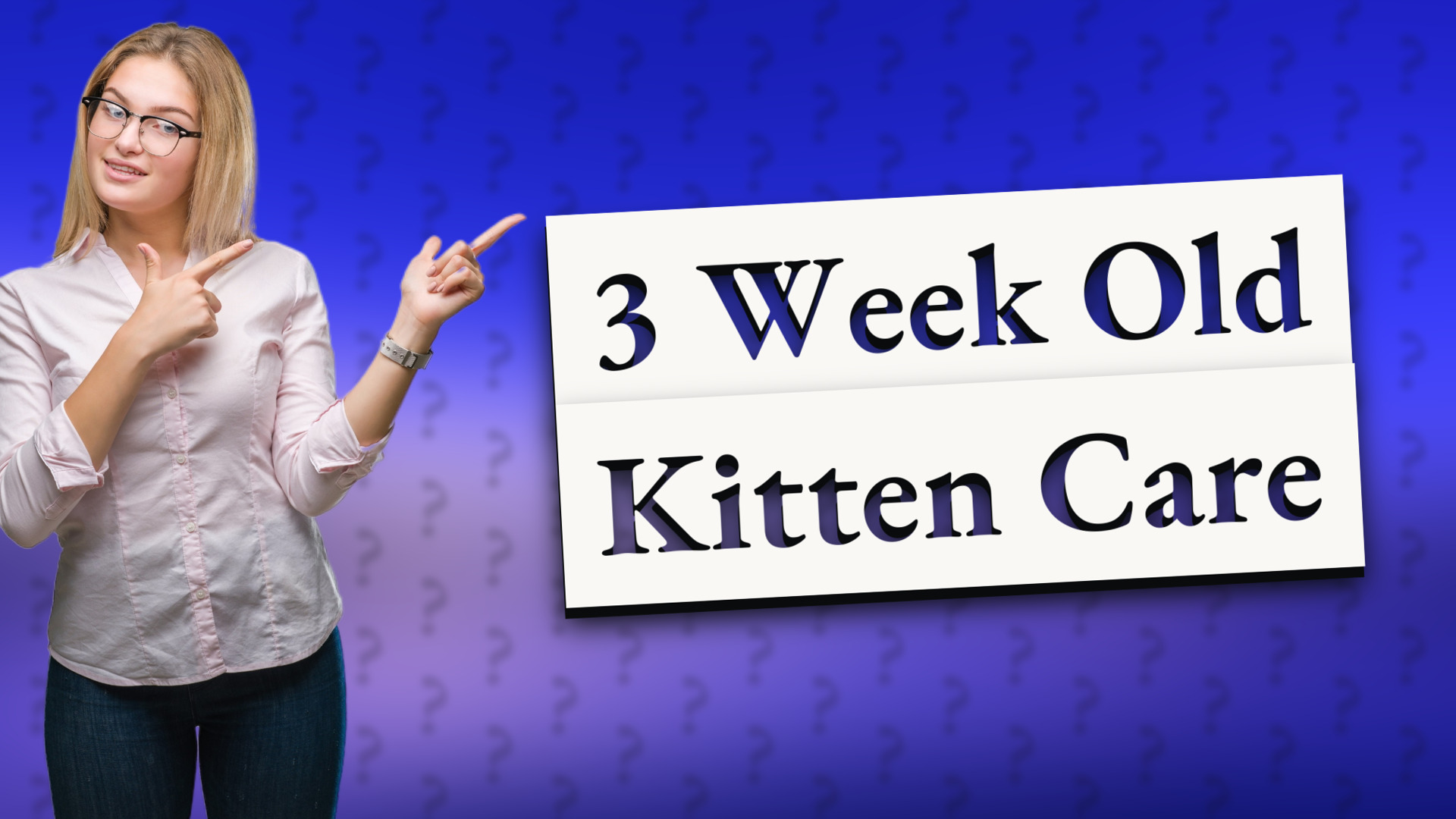 3 Week Old Kitten Care