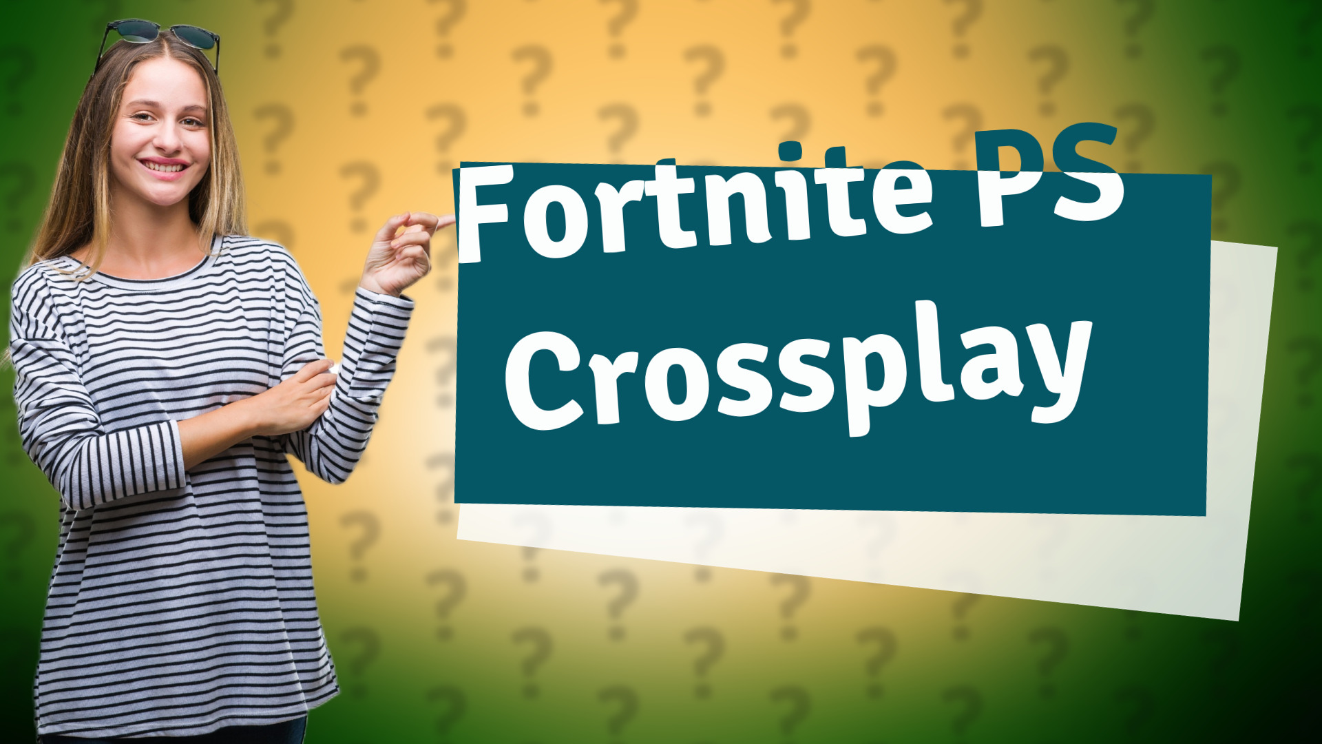 Fortnite PS Crossplay