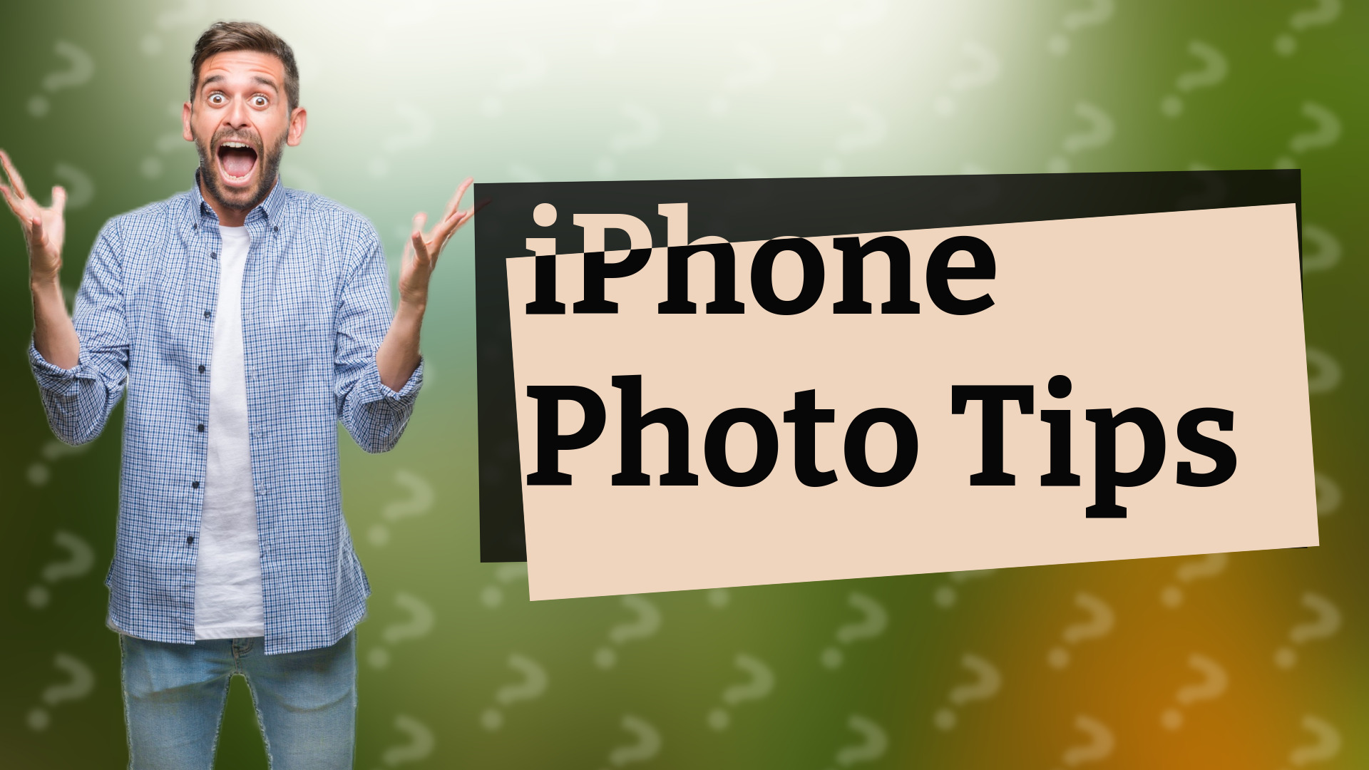 iPhone Photo Tips