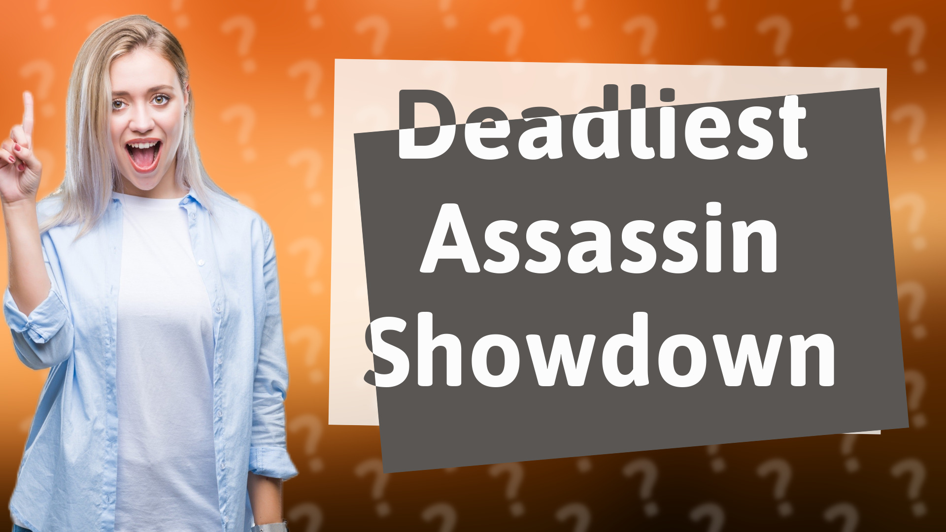 Deadliest Assassin Showdown