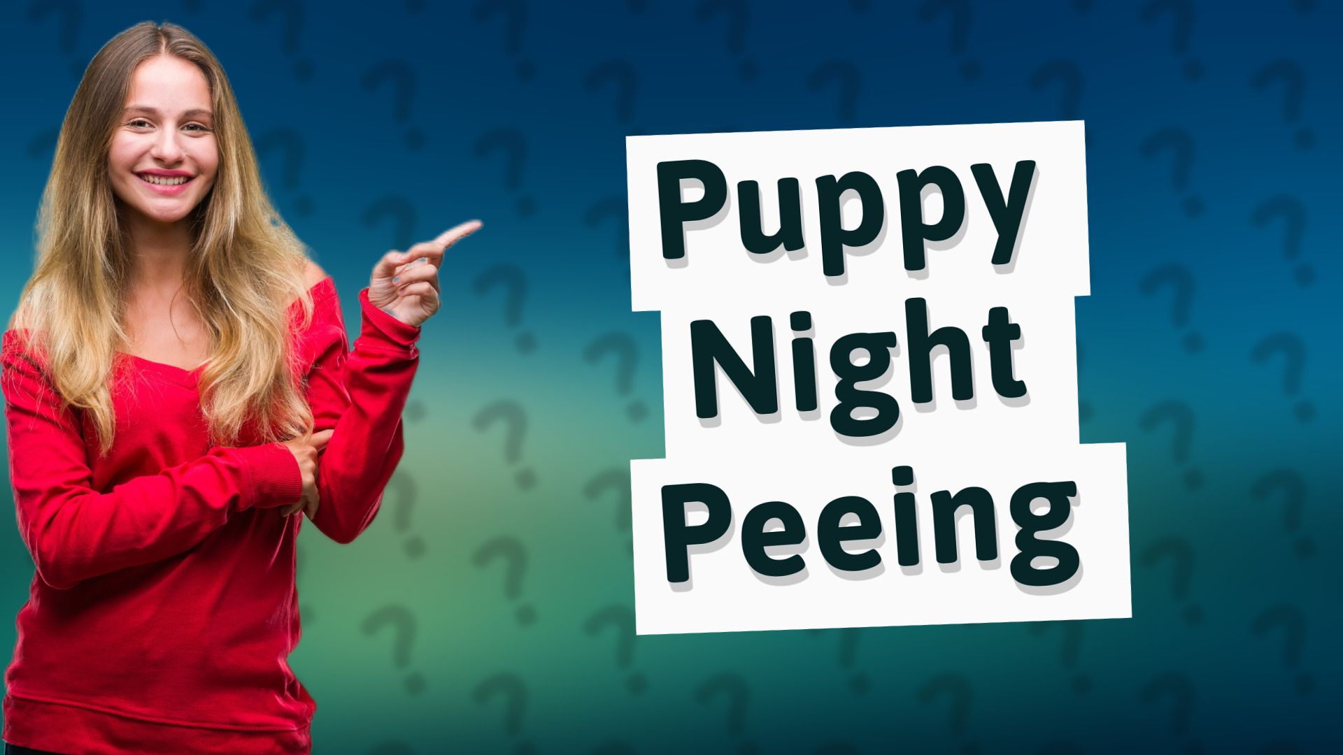 Puppy Night Peeing