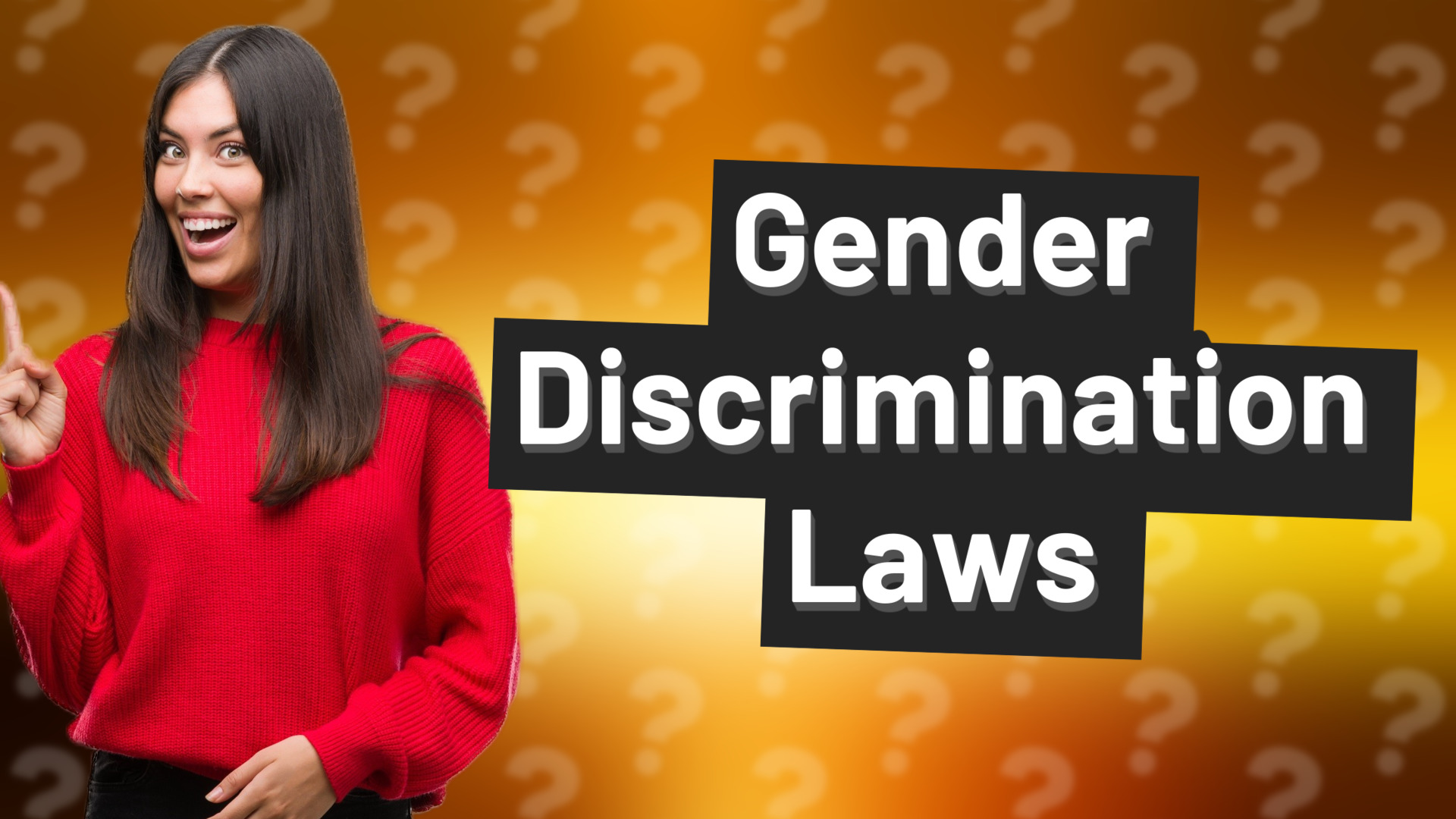Gender Discrimination Laws