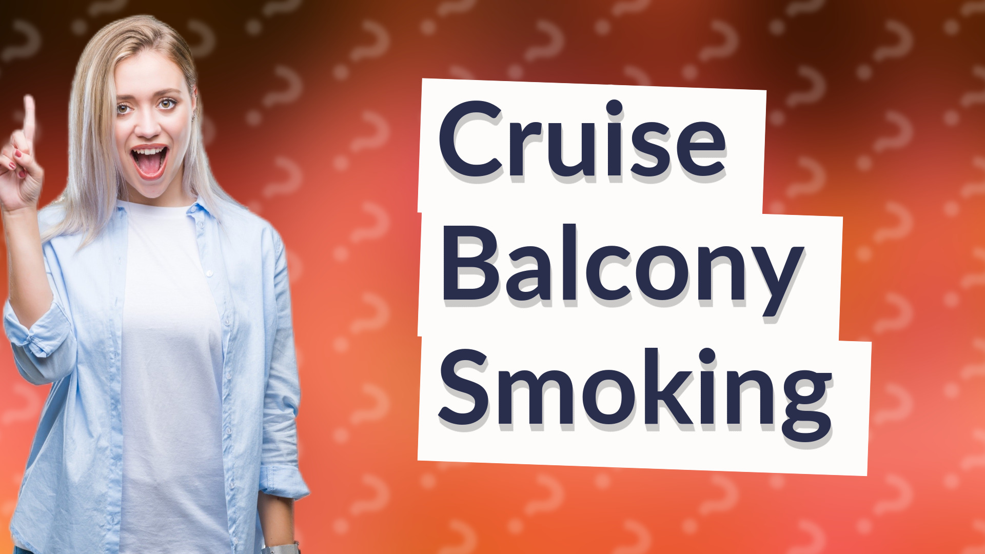 Cruise Balcony Smoking
