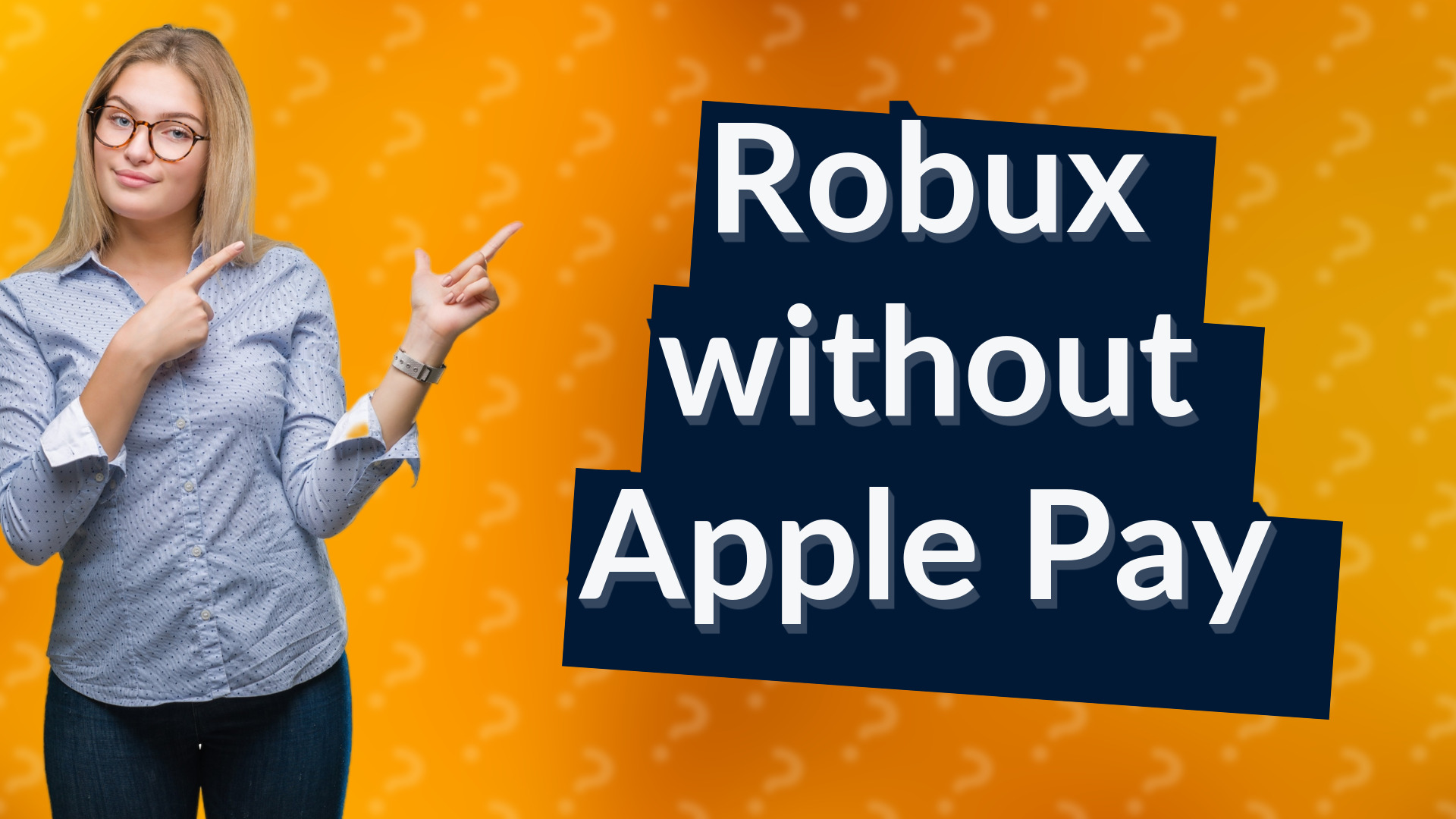 Robux without Apple Pay