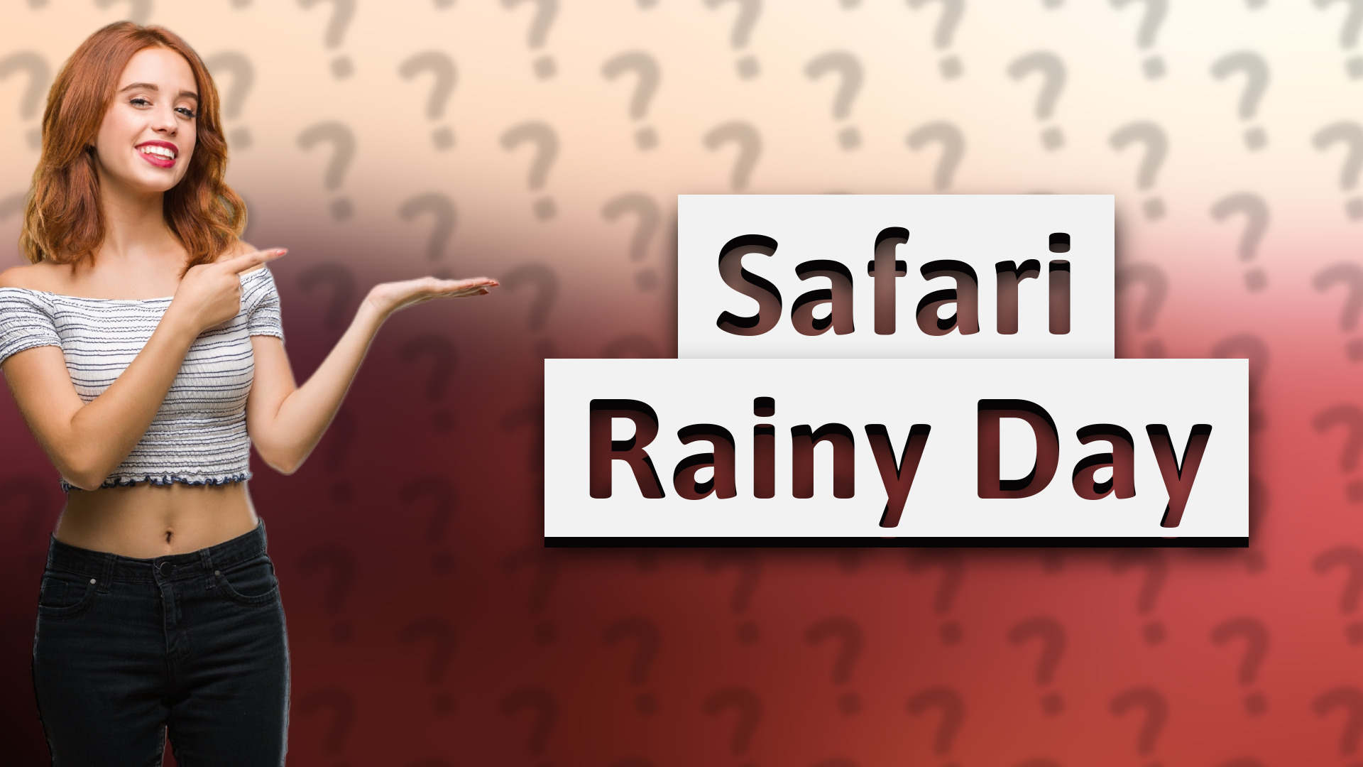 Safari Rainy Day