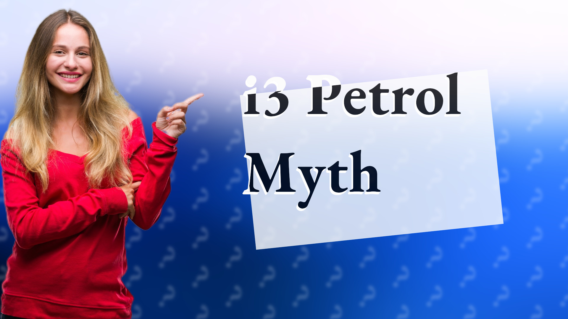 i3 Petrol Myth