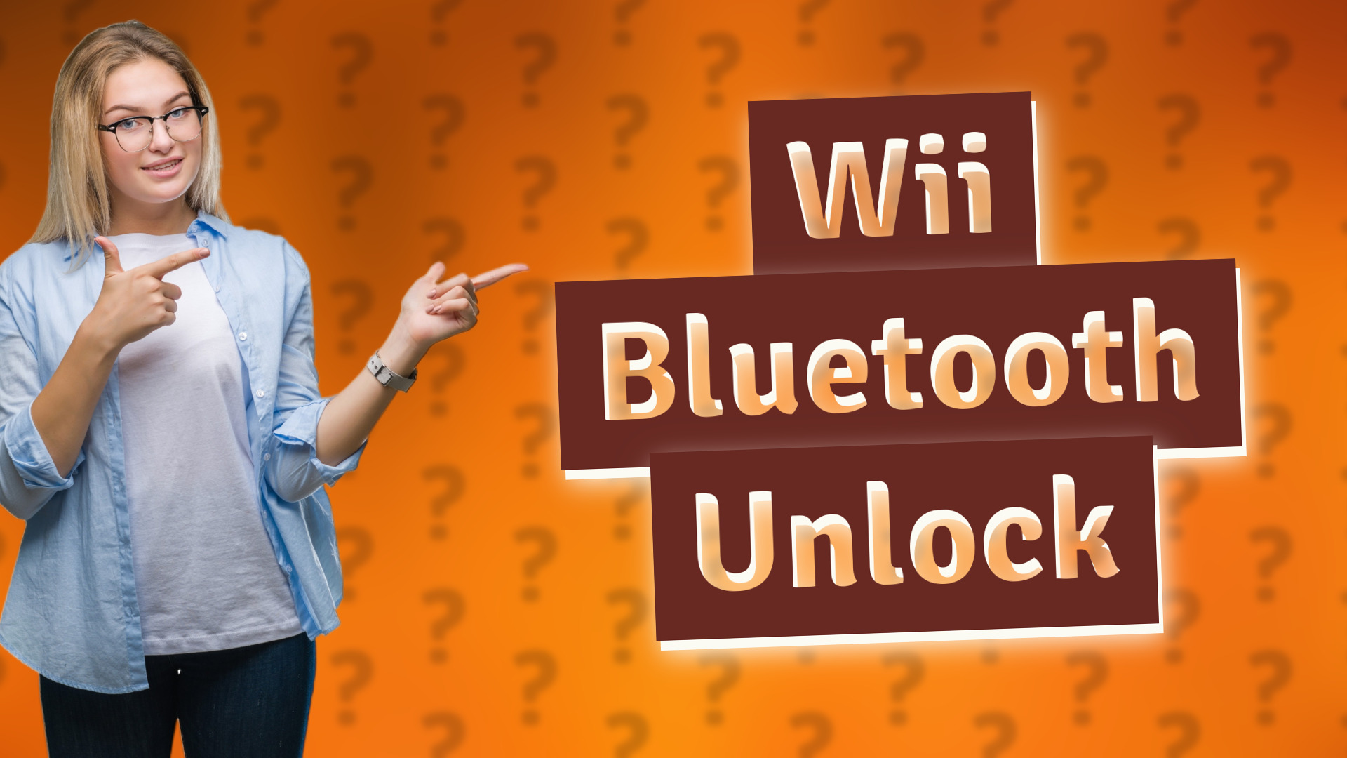 Wii Bluetooth Unlock