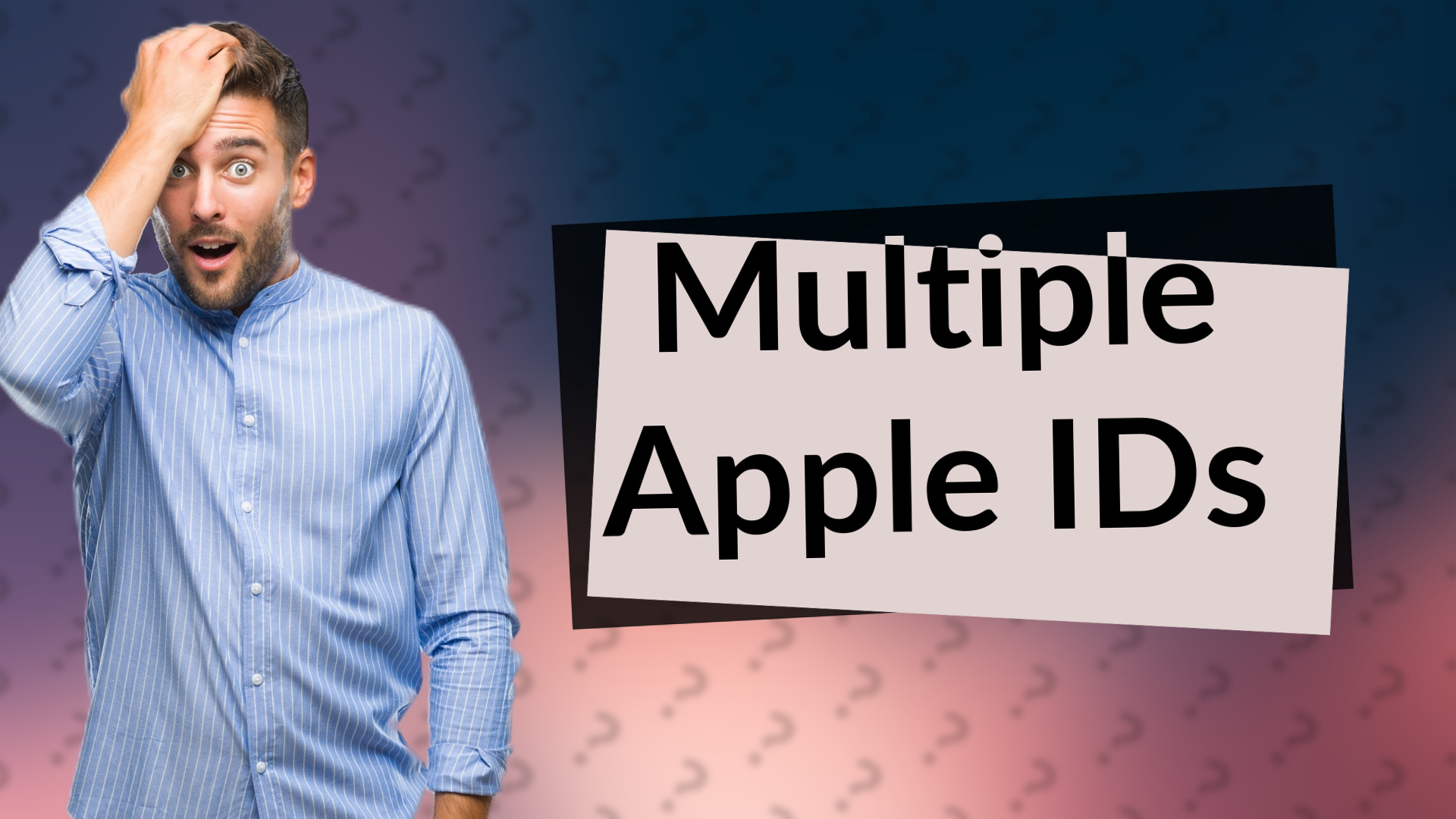 Multiple Apple IDs