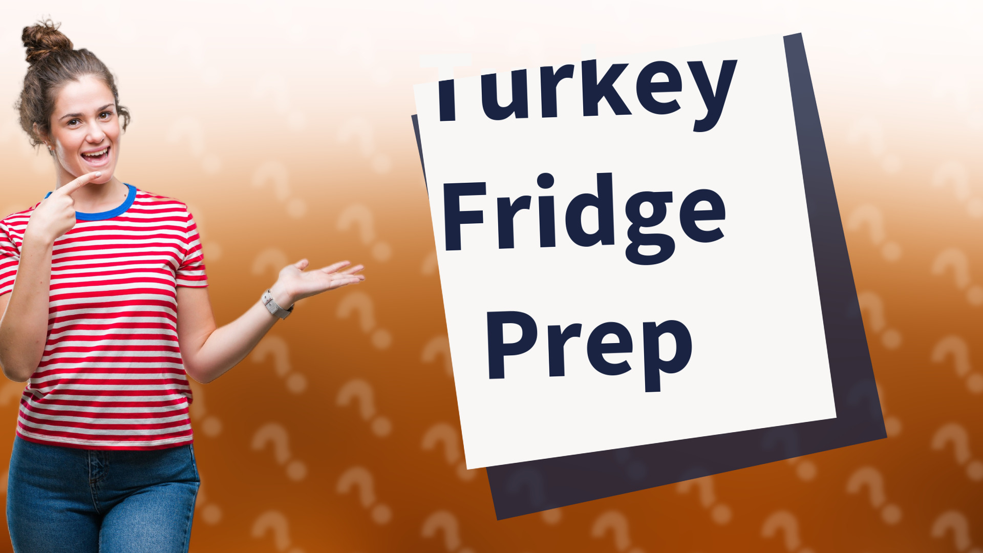 Turkey Fridge Prep