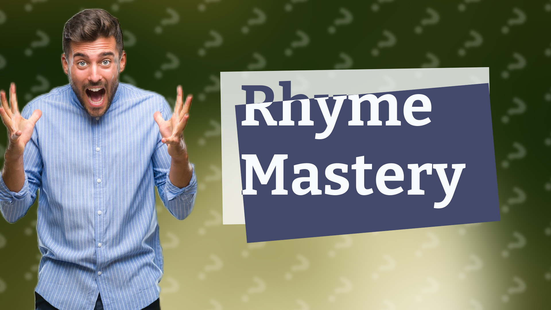 Rhyme Mastery